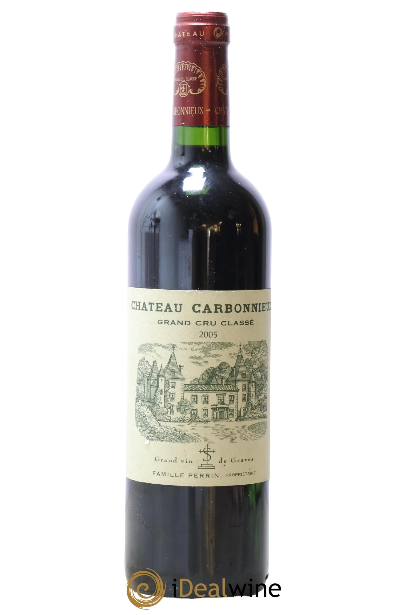 Château Carbonnieux Cru Classé de Graves 2005 - Lot de 1 bouteille - 0