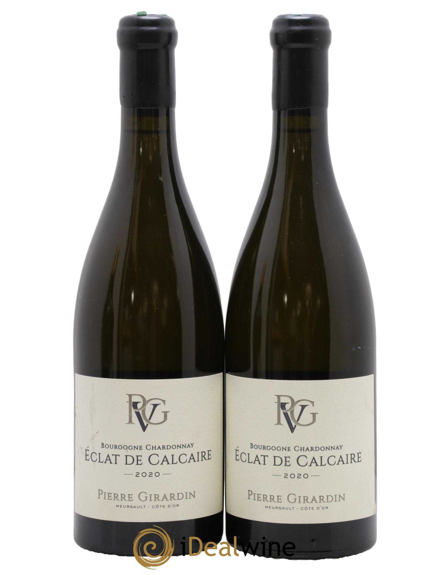 Bourgogne Eclat de Calcaire Chardonnay Pierre Girardin 2020 - Lot de 2 bouteilles - 0