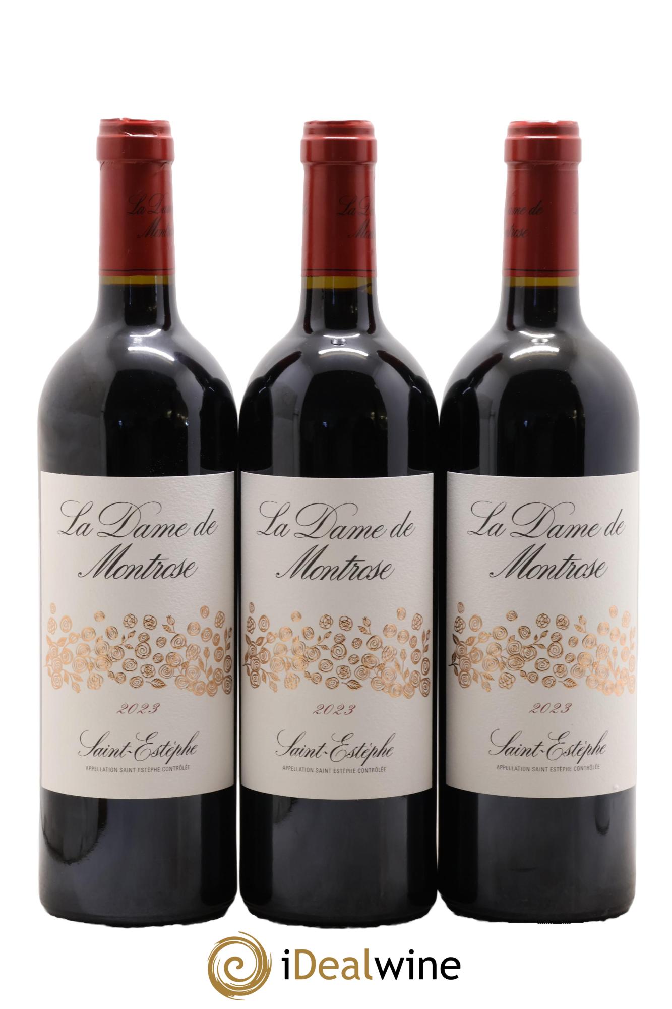 La Dame de Montrose Second Vin 2023 - Lotto di 3 bottiglie - 0
