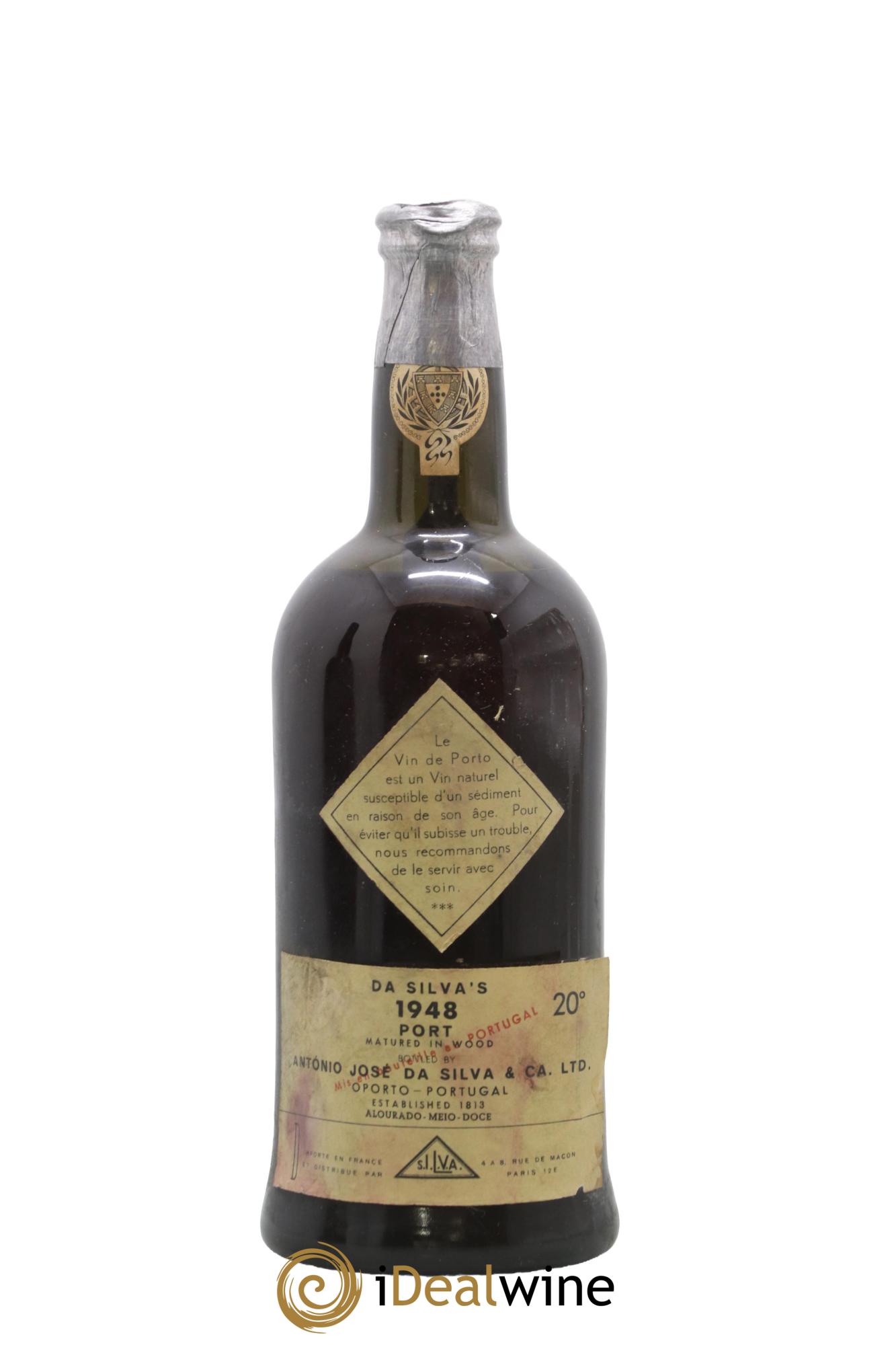 Porto Da Silva 1948 - Lotto di 1 bottiglia - 1