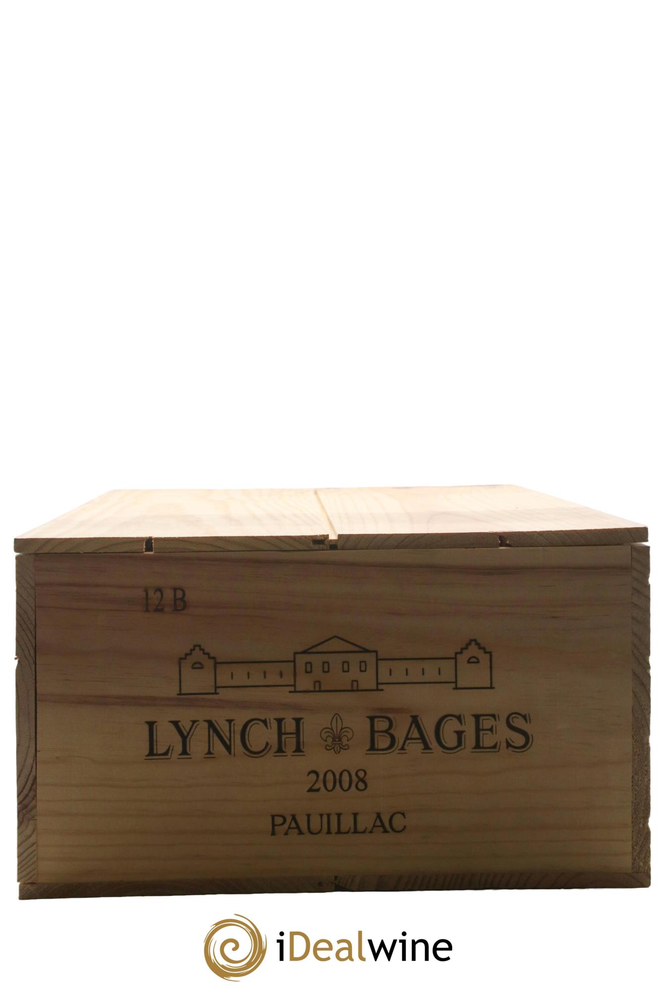 Château Lynch Bages 5ème Grand Cru Classé 2008 - Lot of 12 bottles - 5