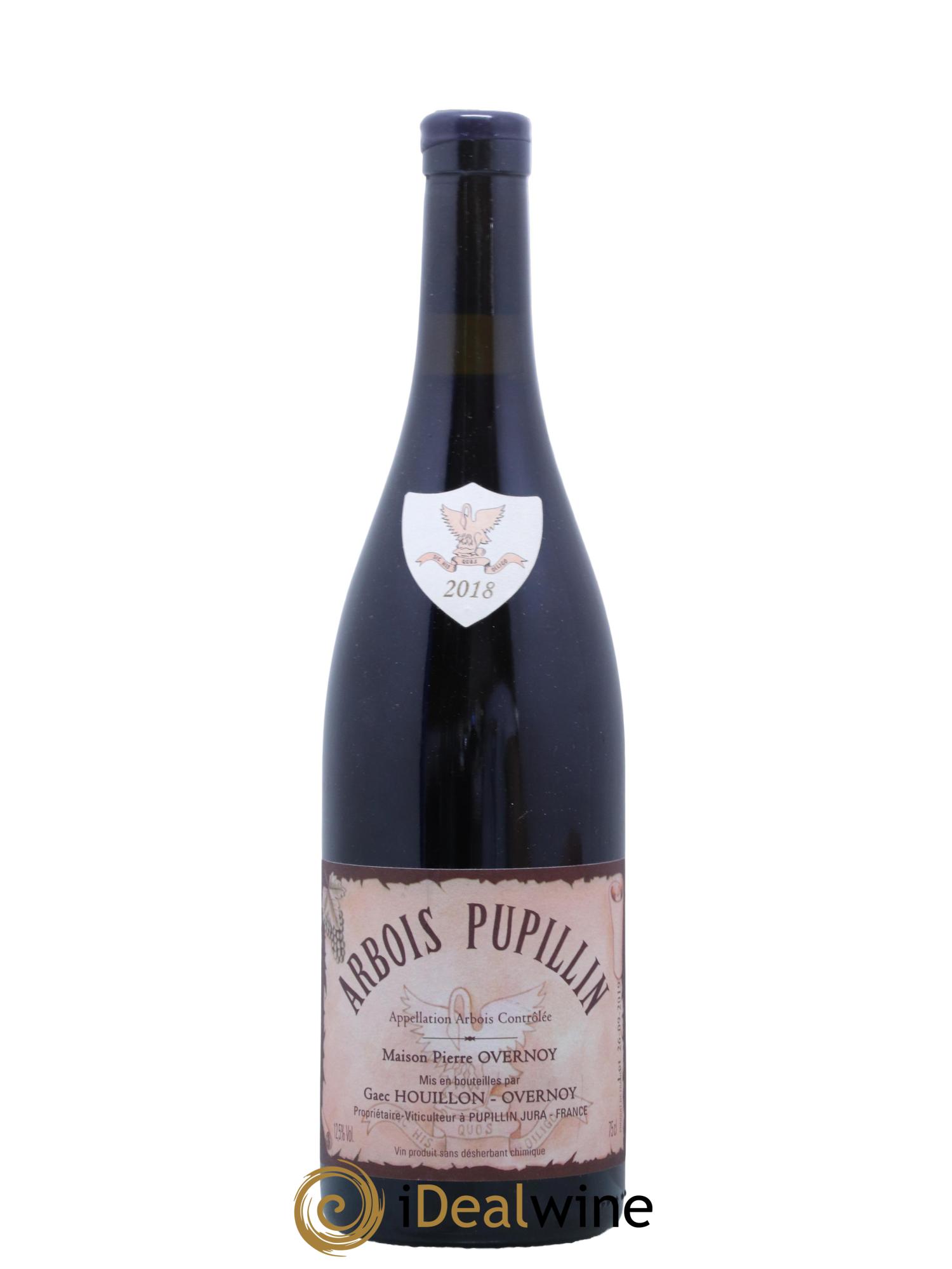 Arbois-Pupillin Ploussard Trousseau (cire violette) Overnoy-Houillon (Domaine) 2018 - Lot de 1 bouteille - 0