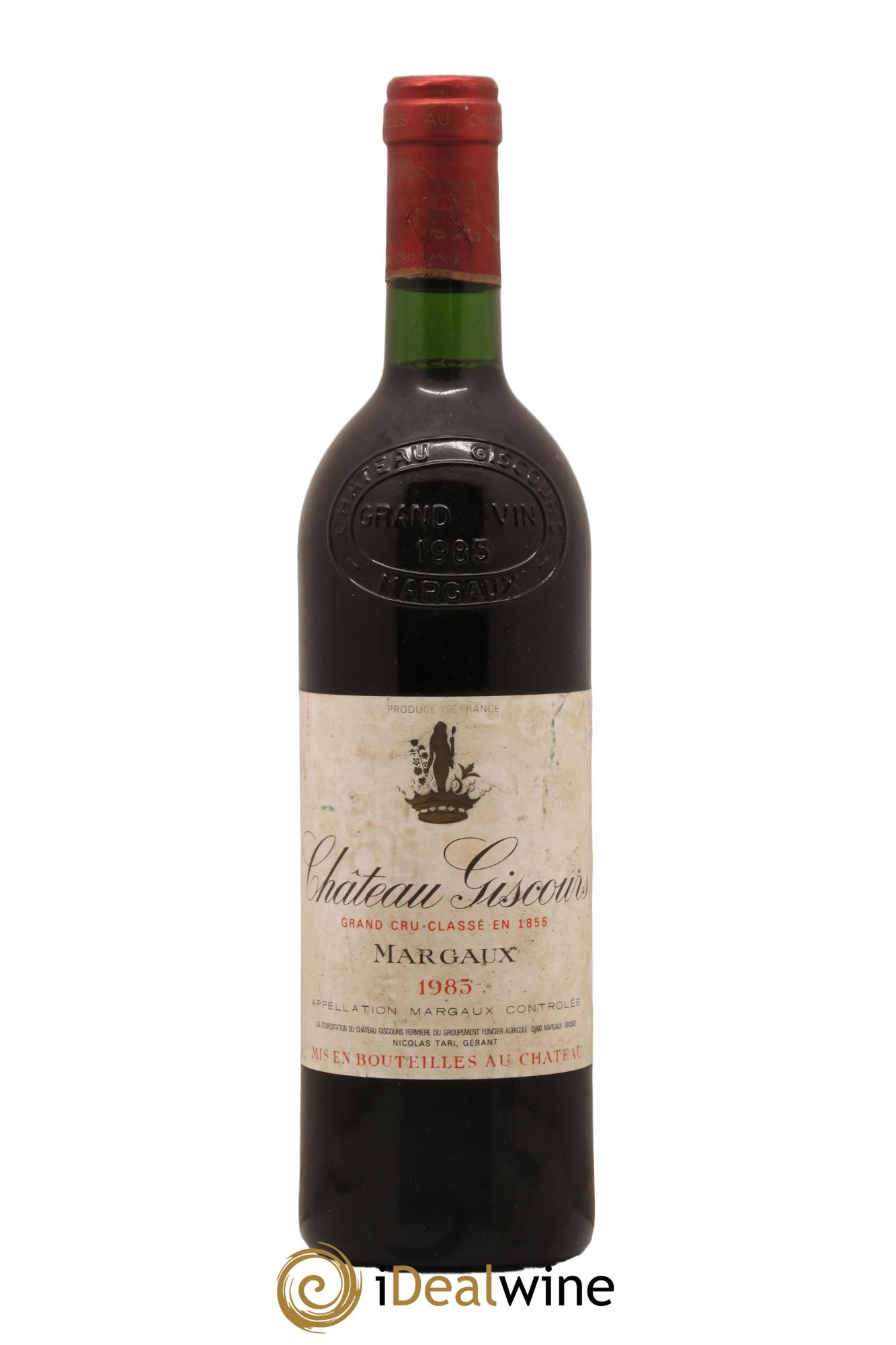 Château Giscours 3ème Grand Cru Classé 1985 - Lot de 1 bouteille - 0