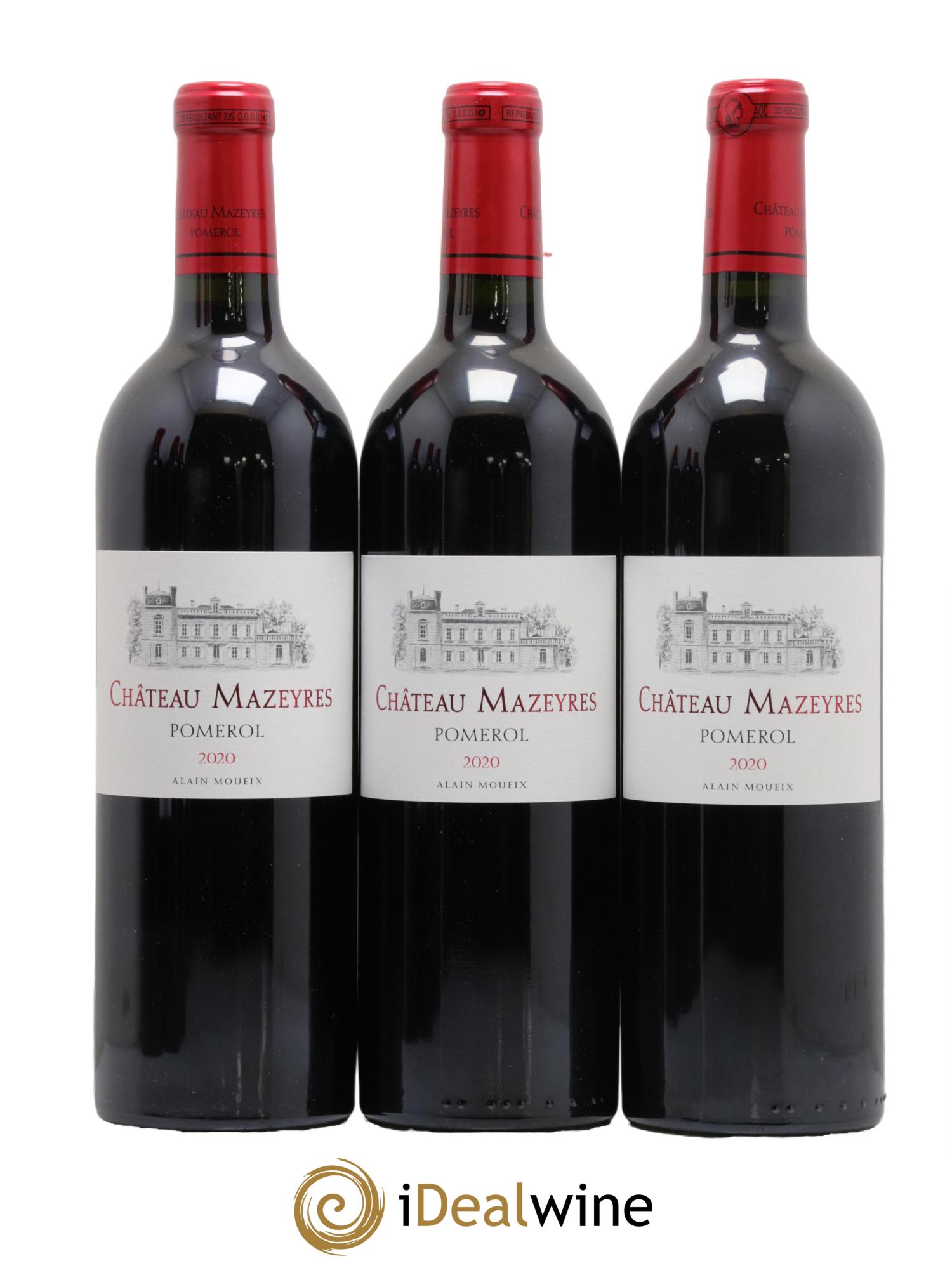 Château Mazeyres 2020 - Lot de 6 bouteilles - 1