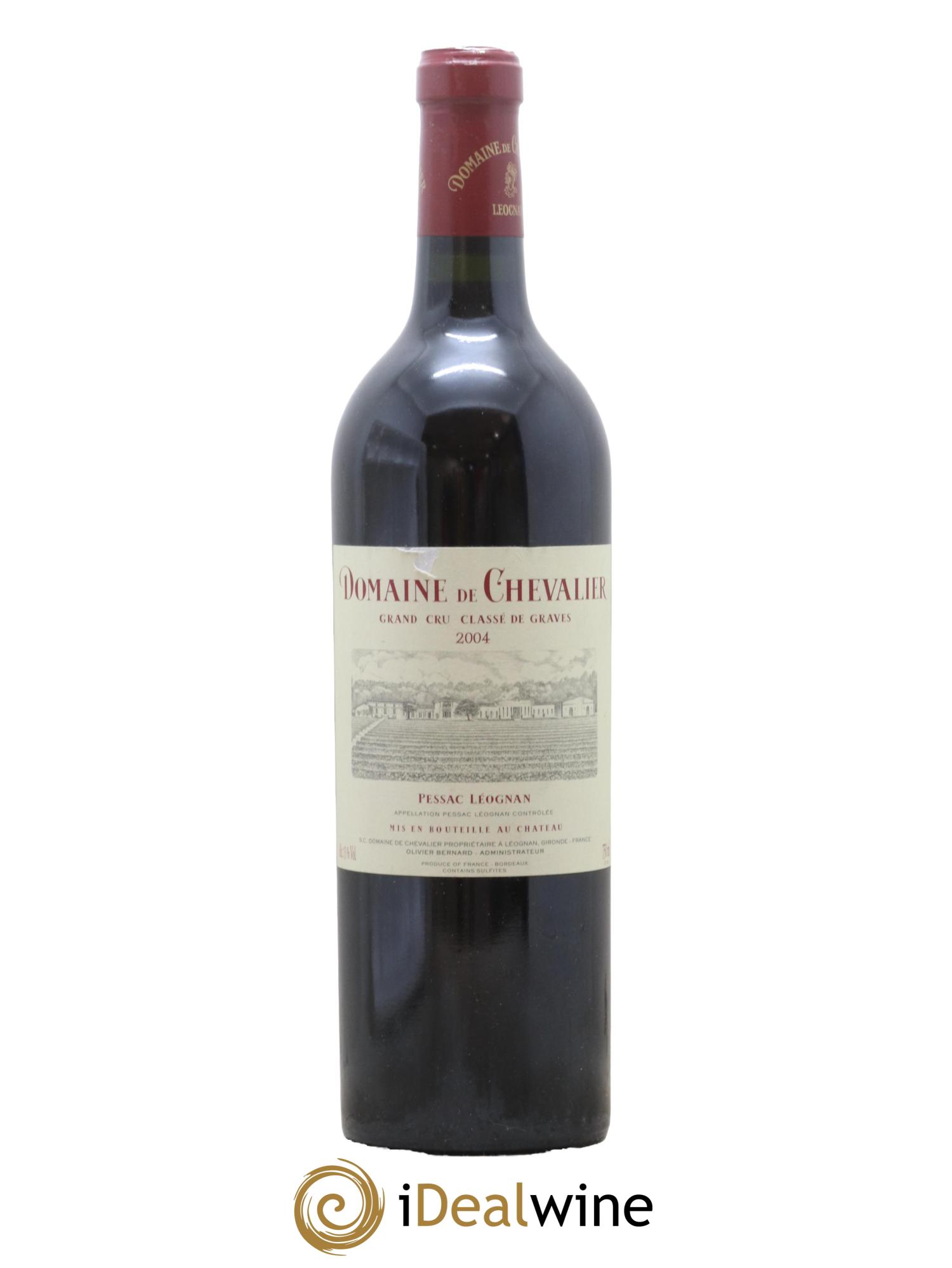 Domaine de Chevalier Cru Classé de Graves 2004 - Lot de 1 bouteille - 0