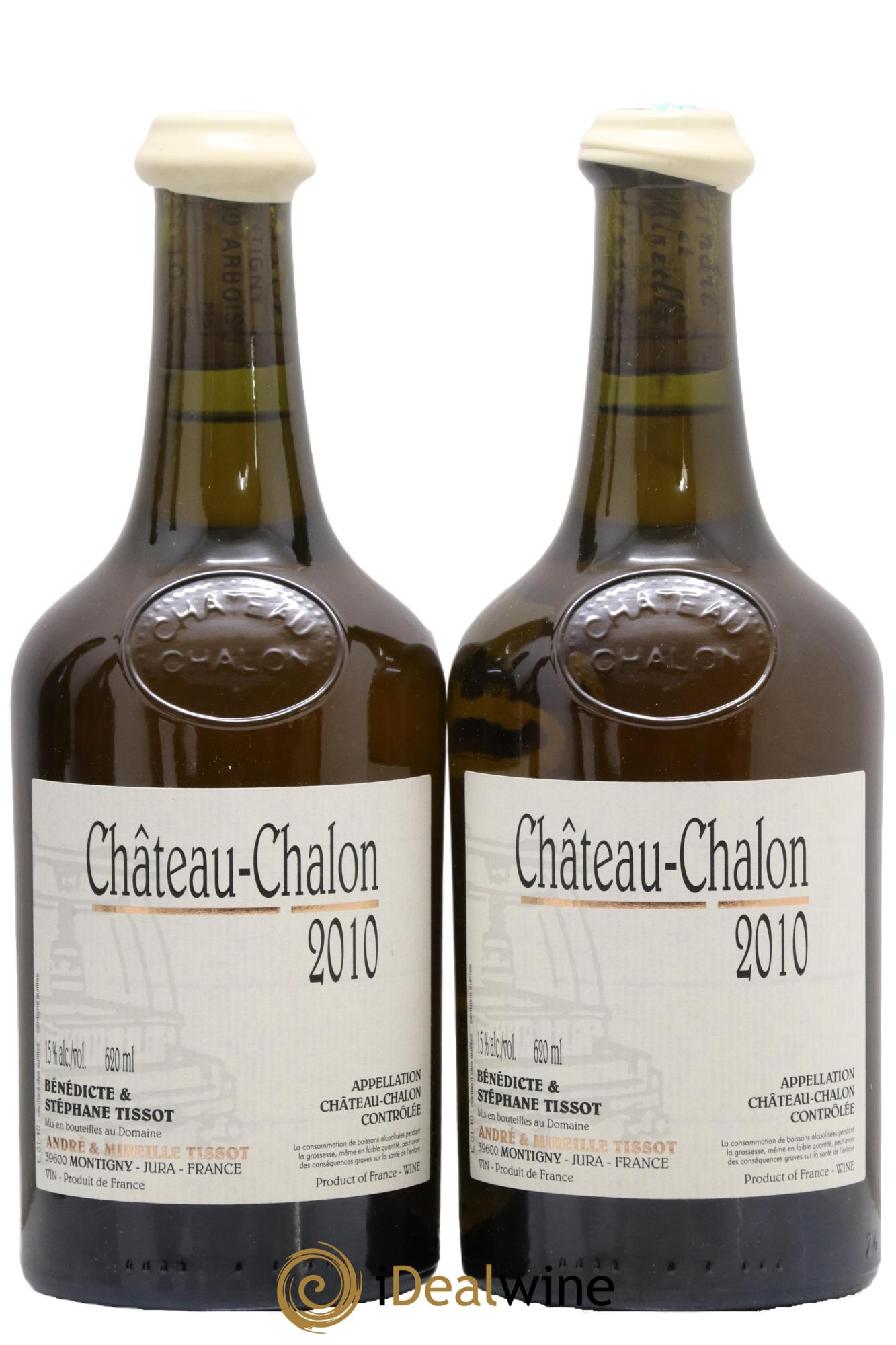 Château-Chalon Bénédicte et Stéphane Tissot 2010 - Lot de 2 clavelins - 0