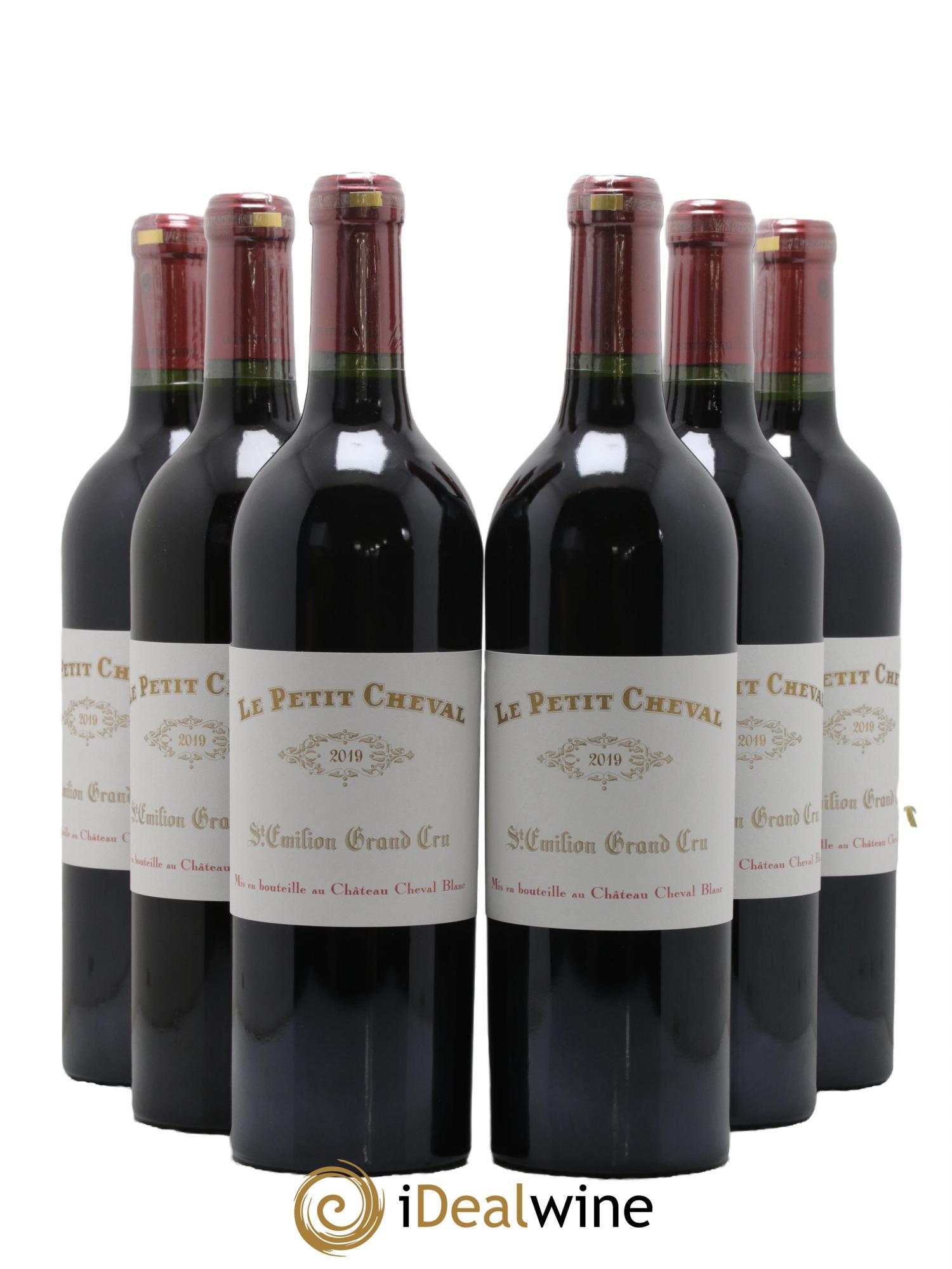 Le Petit Cheval Second Vin 2019 - Lot de 6 bouteilles - 0