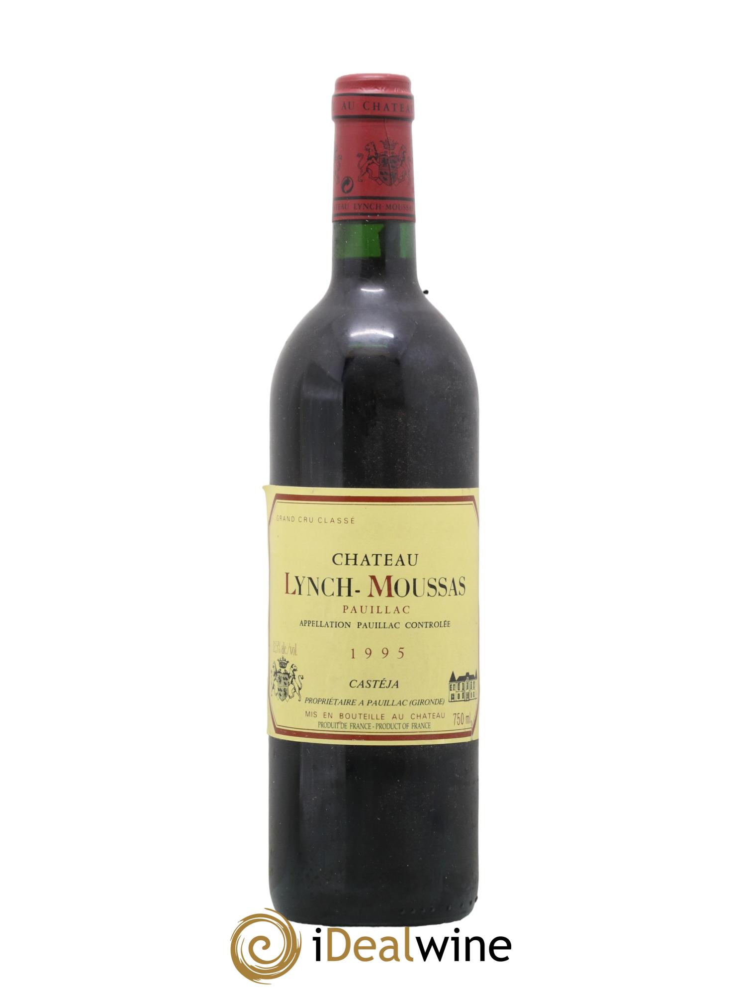 Château Lynch Moussas 5ème Grand Cru Classé 1995 - Lot of 1 bottle - 0