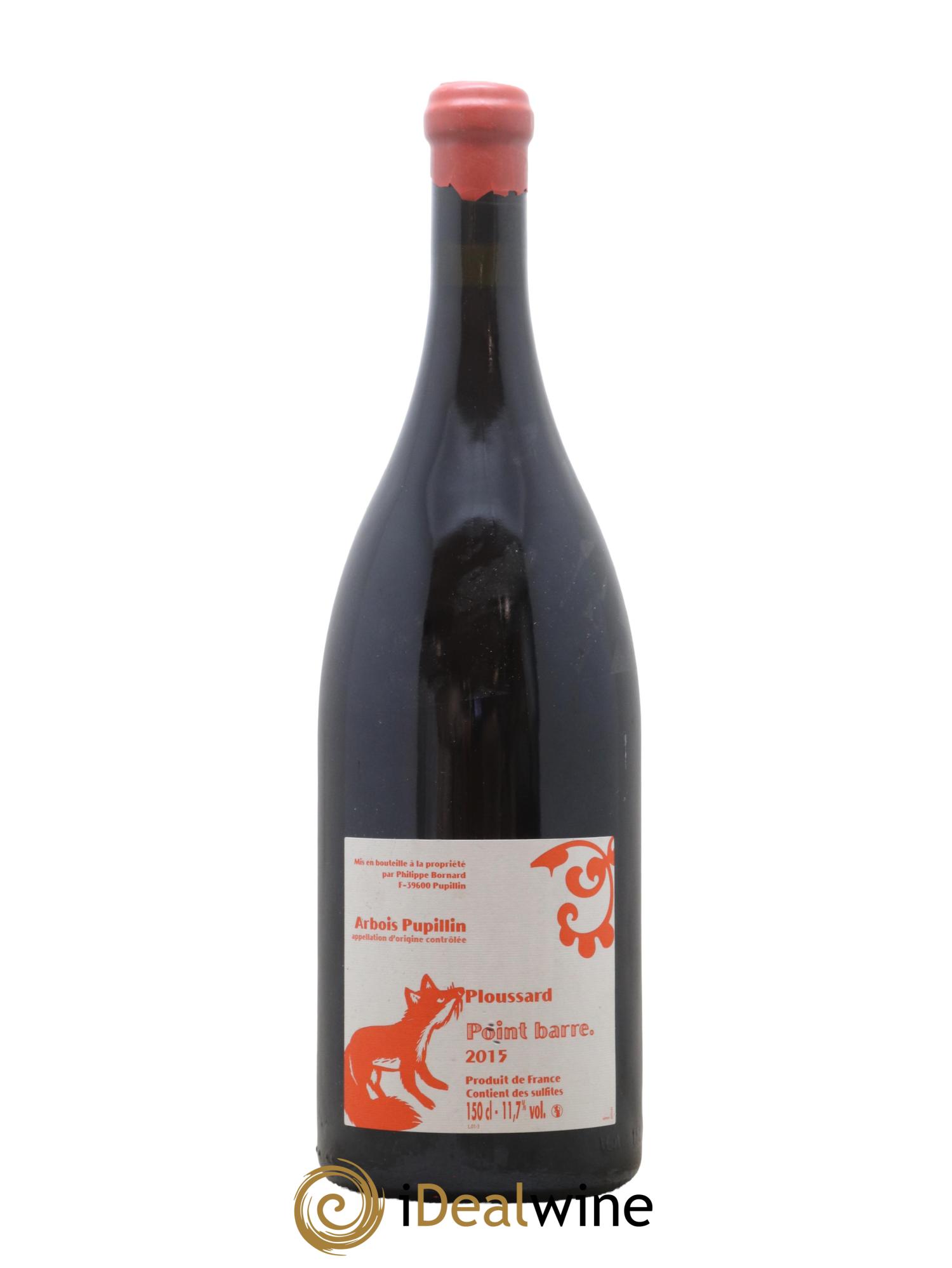 Côtes du Jura Ploussard Point Barre Bornard 2015 - Lot de 1 magnum - 0