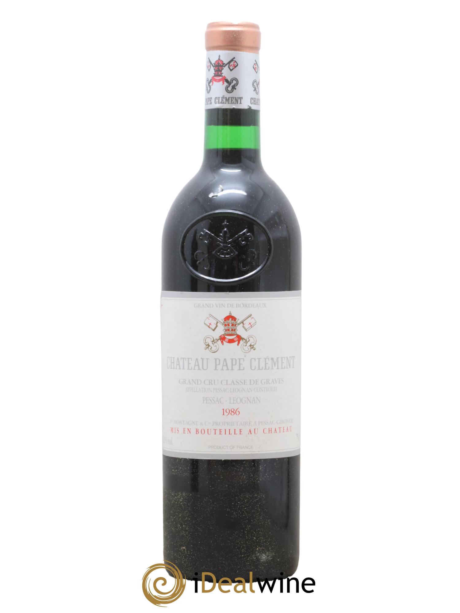 Château Pape Clément Cru Classé de Graves 1986 - Lot of 1 bottle - 0