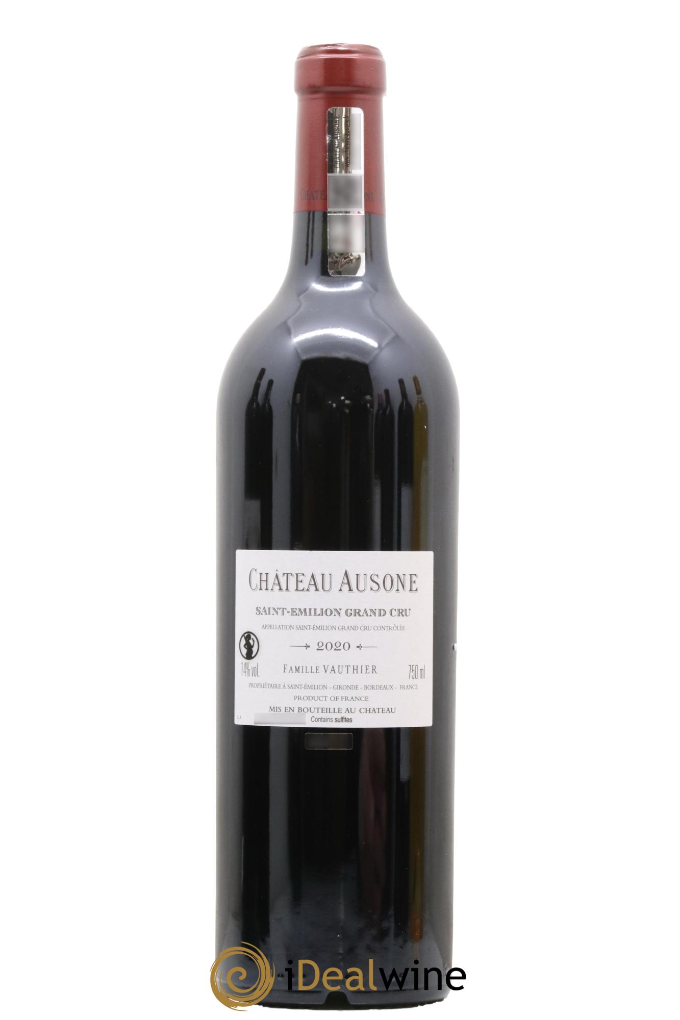 Château Ausone 1er Grand Cru Classé A 2020 - Lot de 1 bouteille - 1