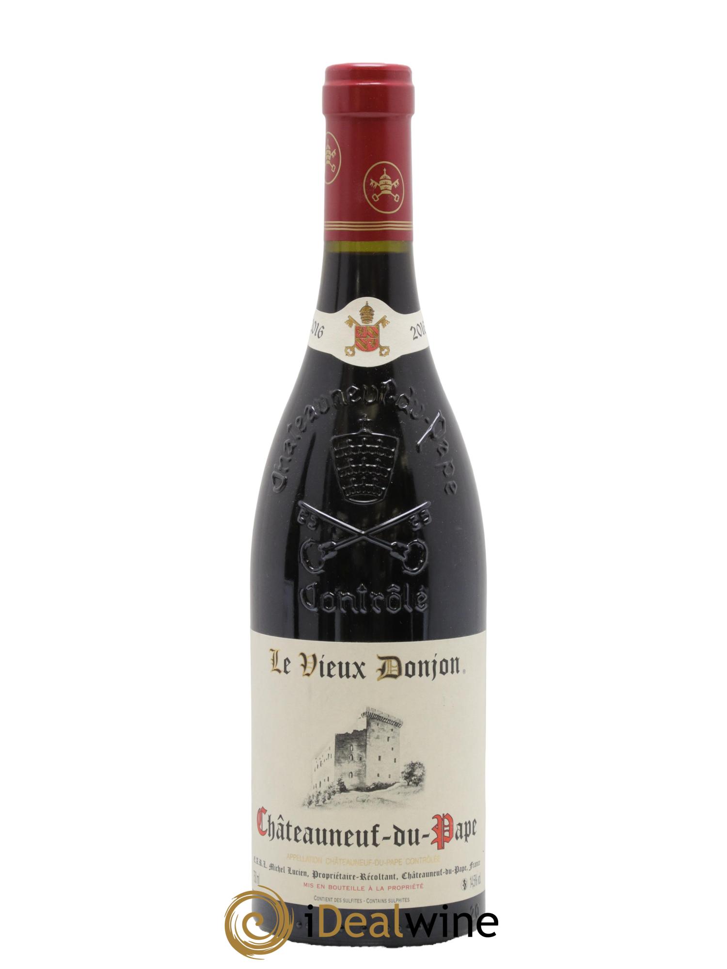 Châteauneuf-du-Pape Le Vieux Donjon Michel Lucien 2016 - Lot de 1 bouteille - 0