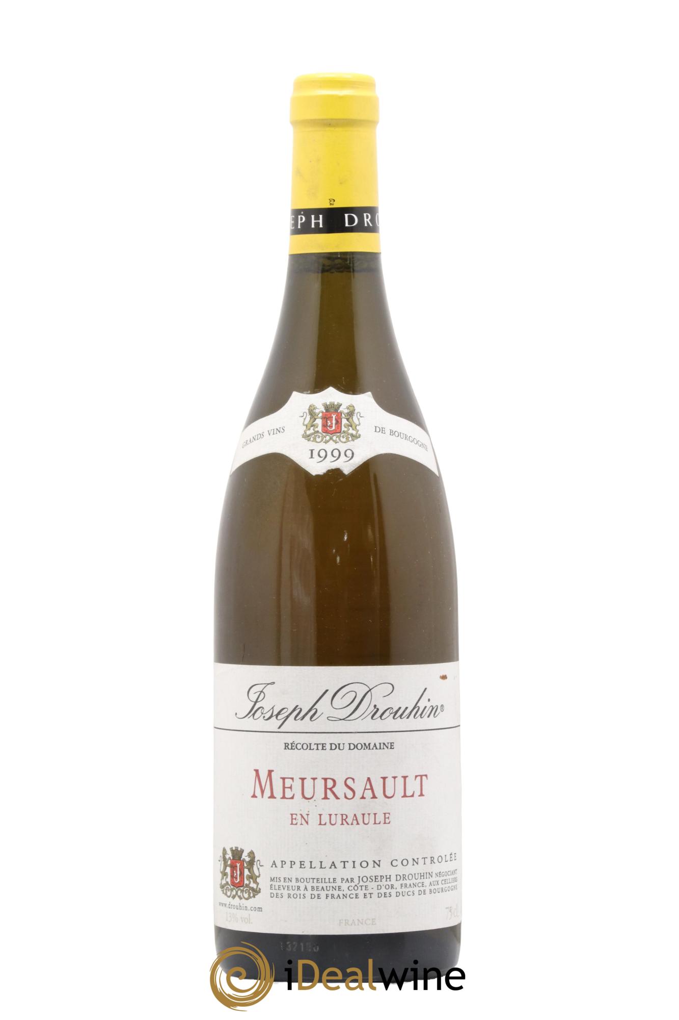 Meursault En Luraule Joseph Drouhin 1999 - Lot de 1 bouteille - 0