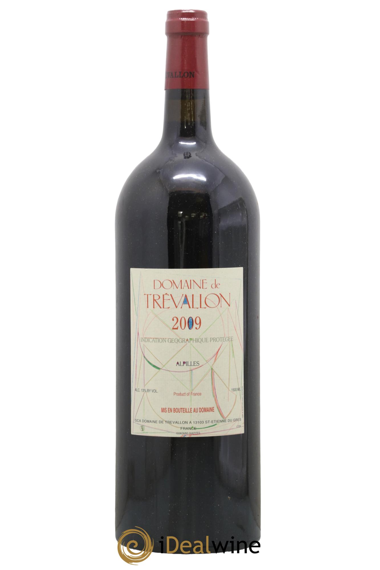 IGP Alpilles Trévallon (Domaine de) Eloi Dürrbach 2009 - Lot of 1 magnum - 0