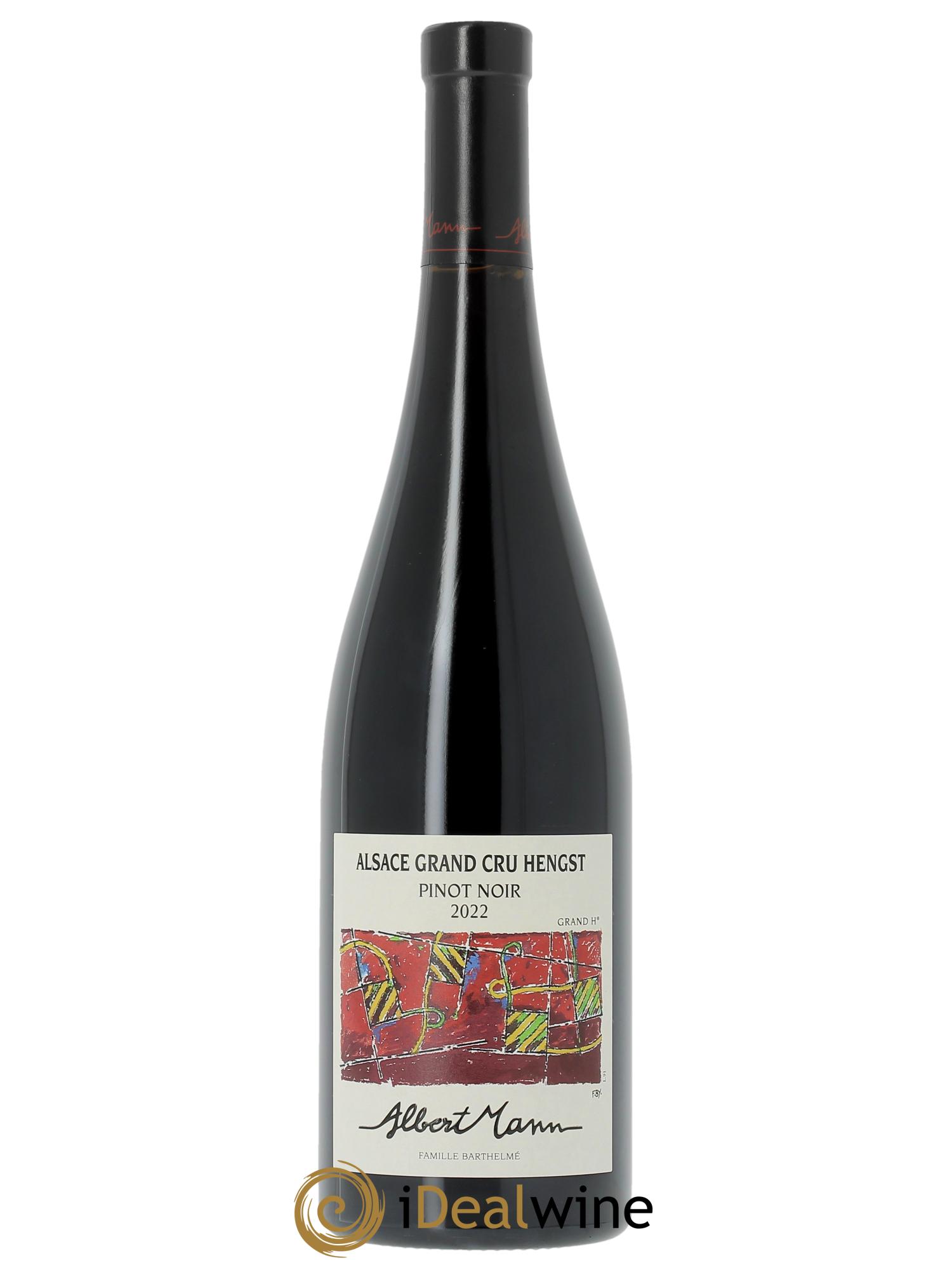 Alsace Pinot Noir Grand Cru Hengst Grand H Albert Mann 2022 - Lot de 1 bouteille - 0