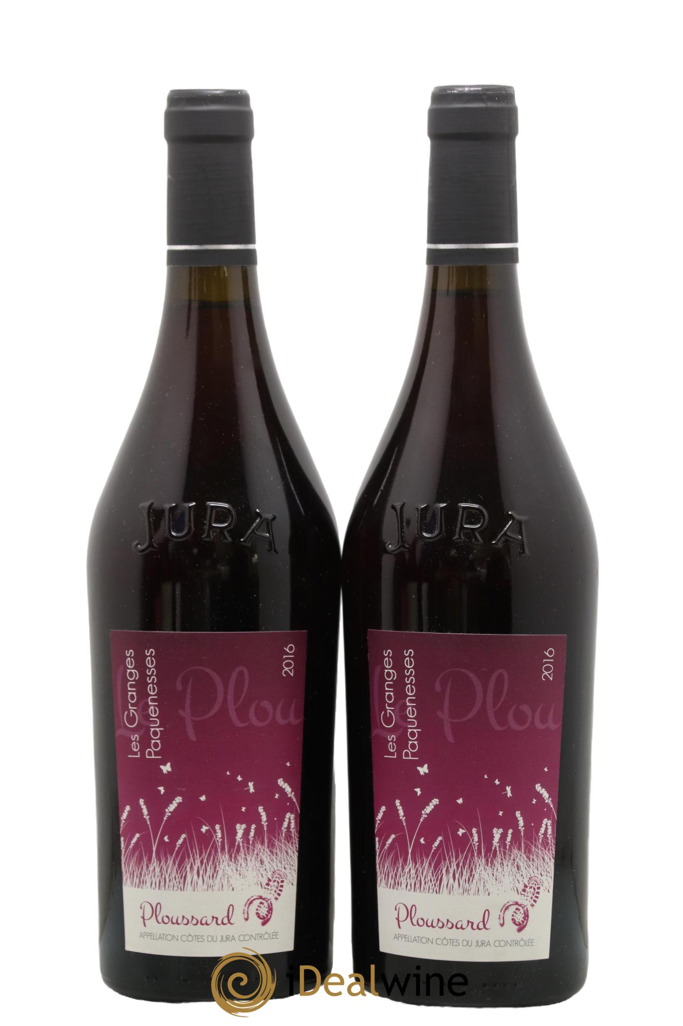 Côtes du Jura Le Plou Domaine Les Granges Paquenesses 2016 - Lot de 2 bouteilles - 0