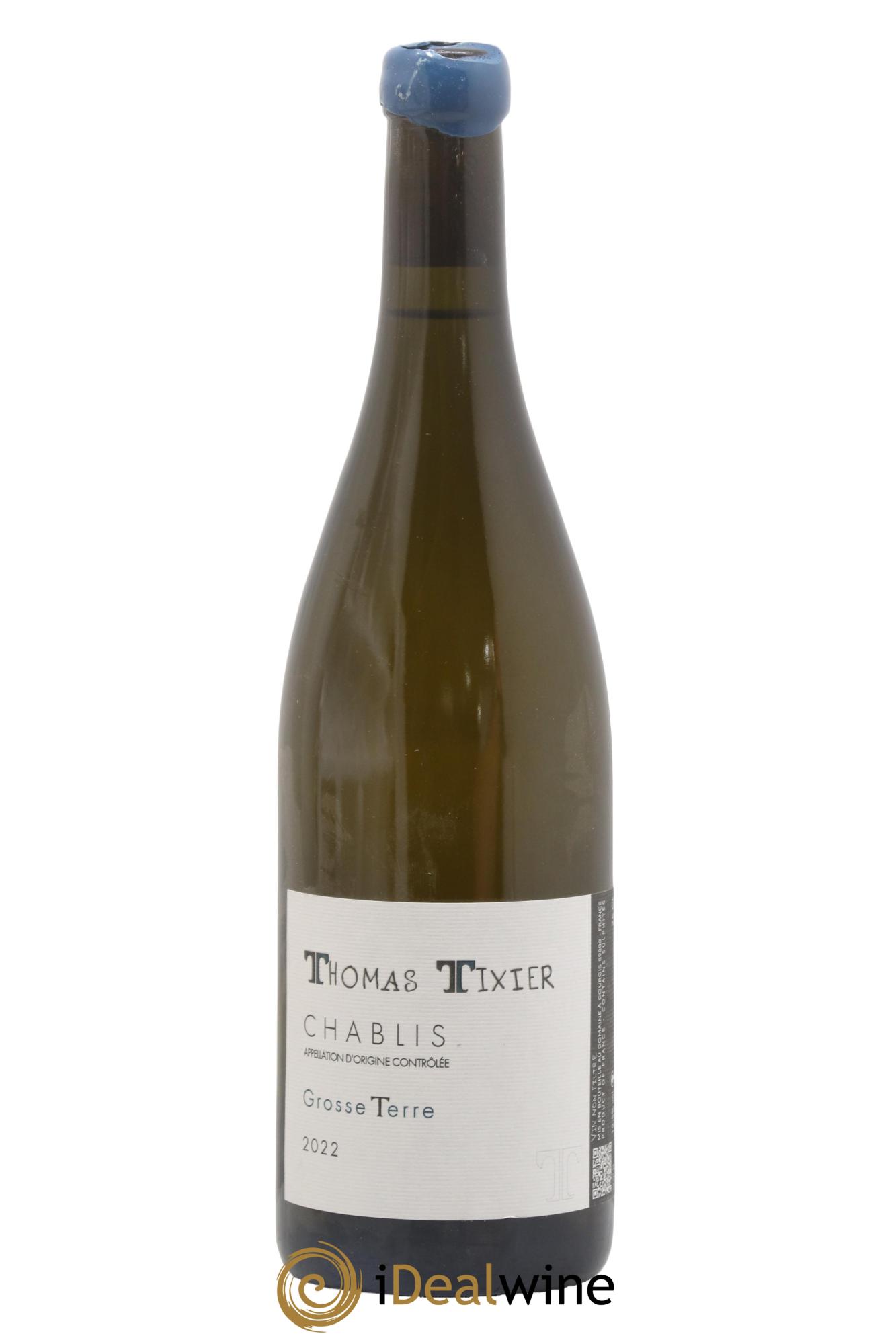 Chablis Grosse Terre Thomas Tixier 2022 - Lot de 1 bouteille - 0