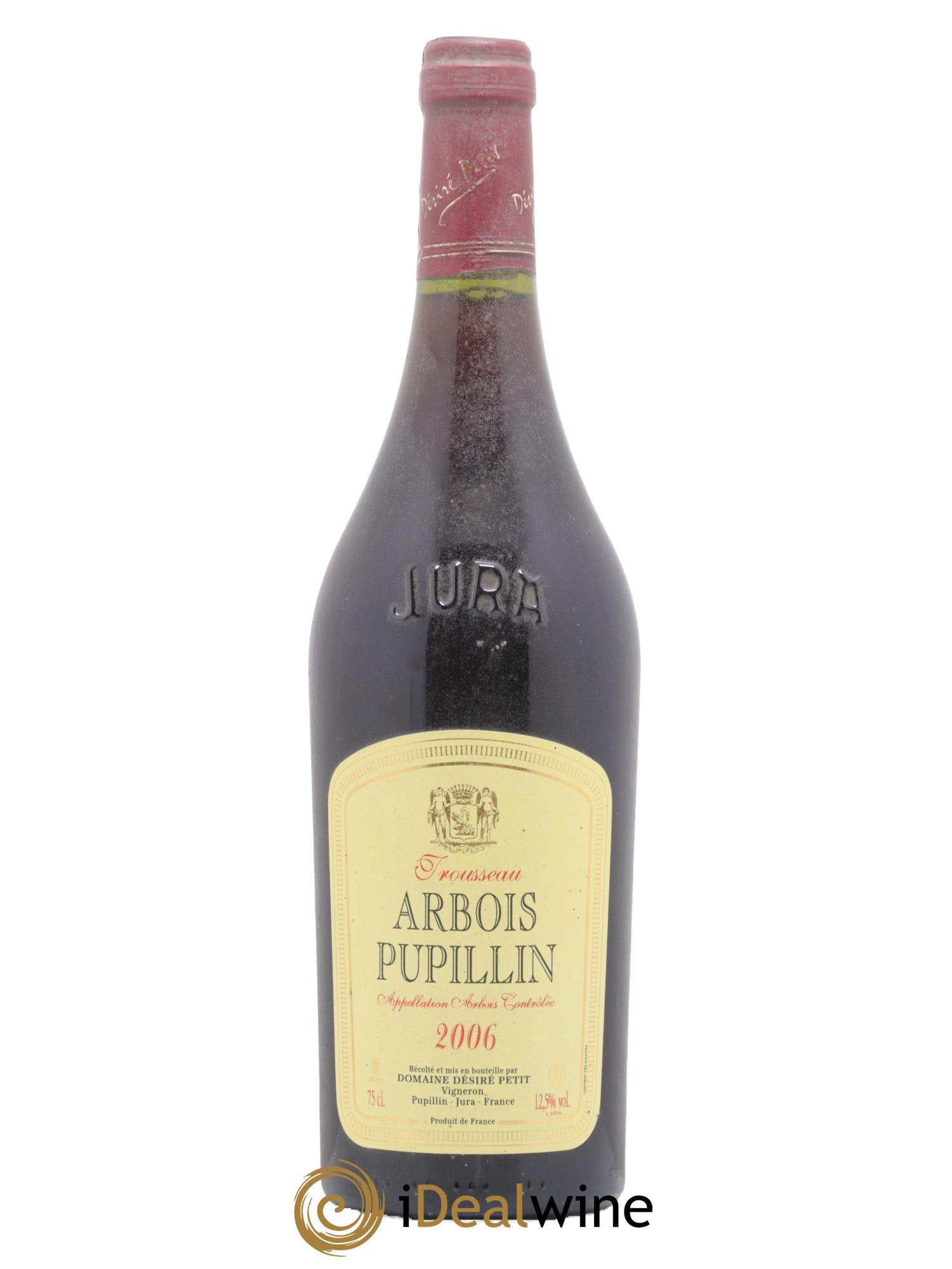 Arbois Pupillin Trousseau Domaine Desire Petit 2006 - Lot de 1 bouteille - 0