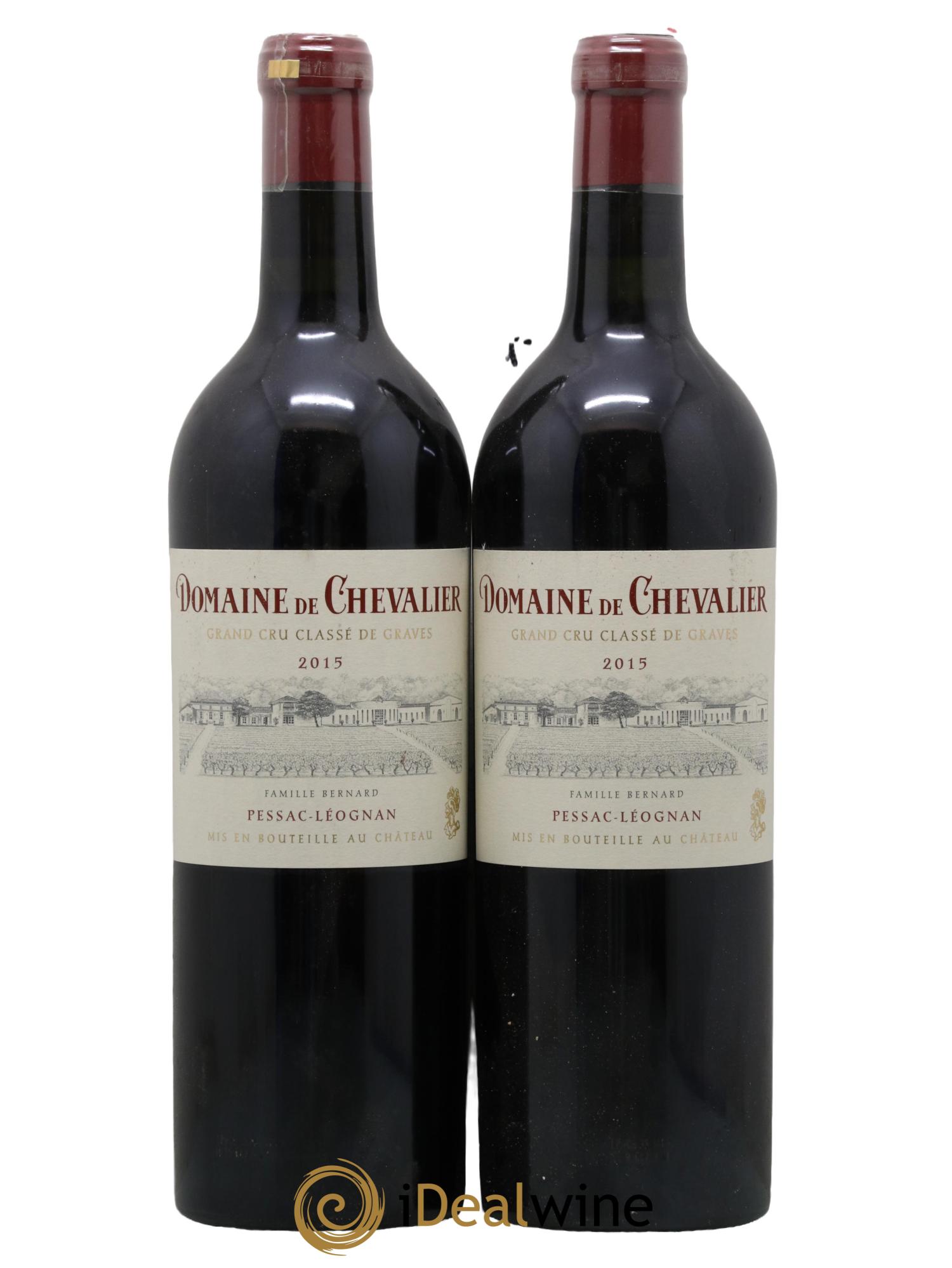 Domaine de Chevalier Cru Classé de Graves 2015 - Lot de 2 bouteilles - 0