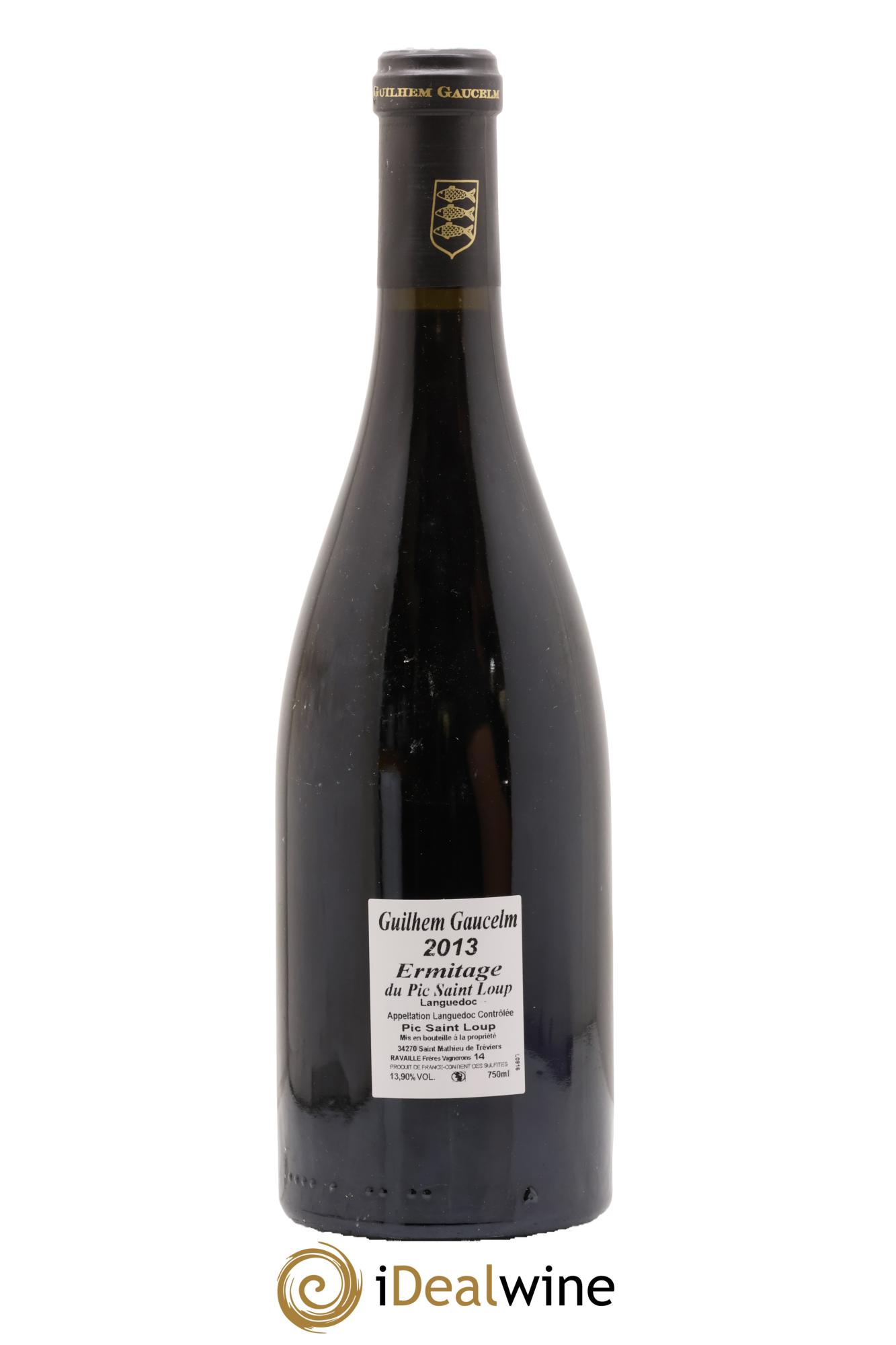 Pic Saint-Loup Héritage du Pic Saint-Loup (anciennement Ermitage) Guilhem Gaucelm 2013 - Lot of 1 bottle - 1