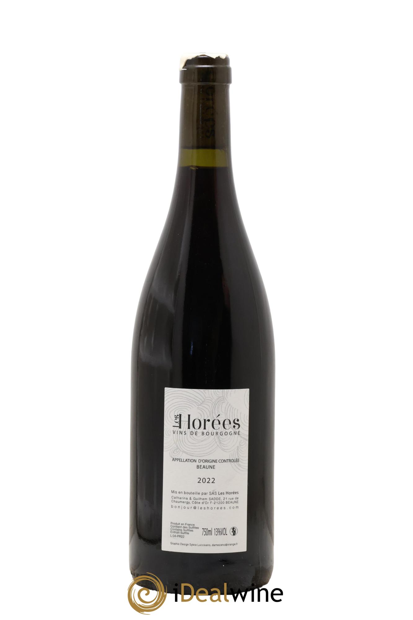 Beaune Les Prévolles Les Horées 2022 - Lotto di 1 bottiglia - 1