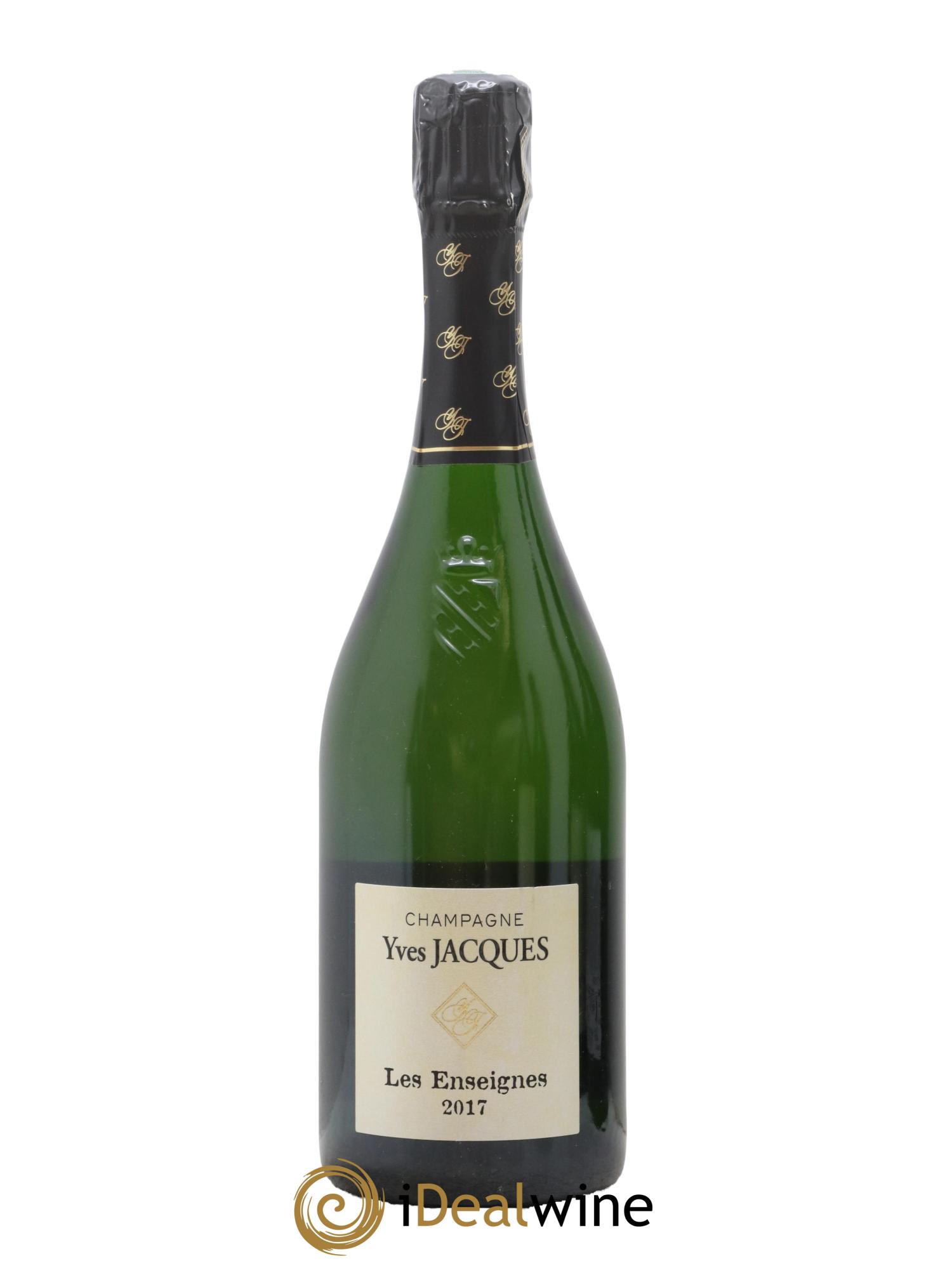 Champagne Blanc de Blancs Les Enseignes Yves Jacques 2017 - Lot de 1 bouteille - 0