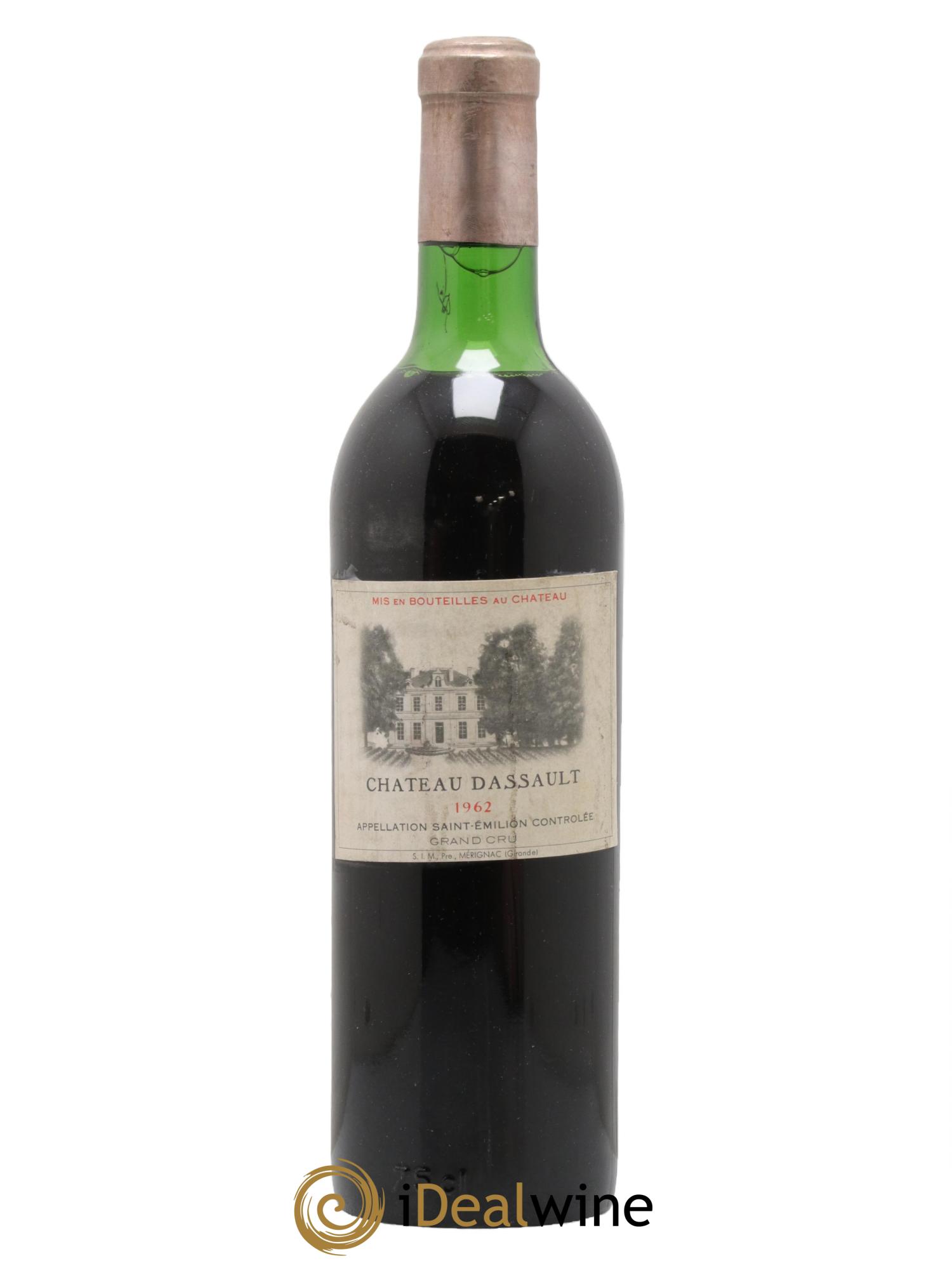 Château Dassault Grand Cru Classé 1962 - Lot de 1 bouteille - 0