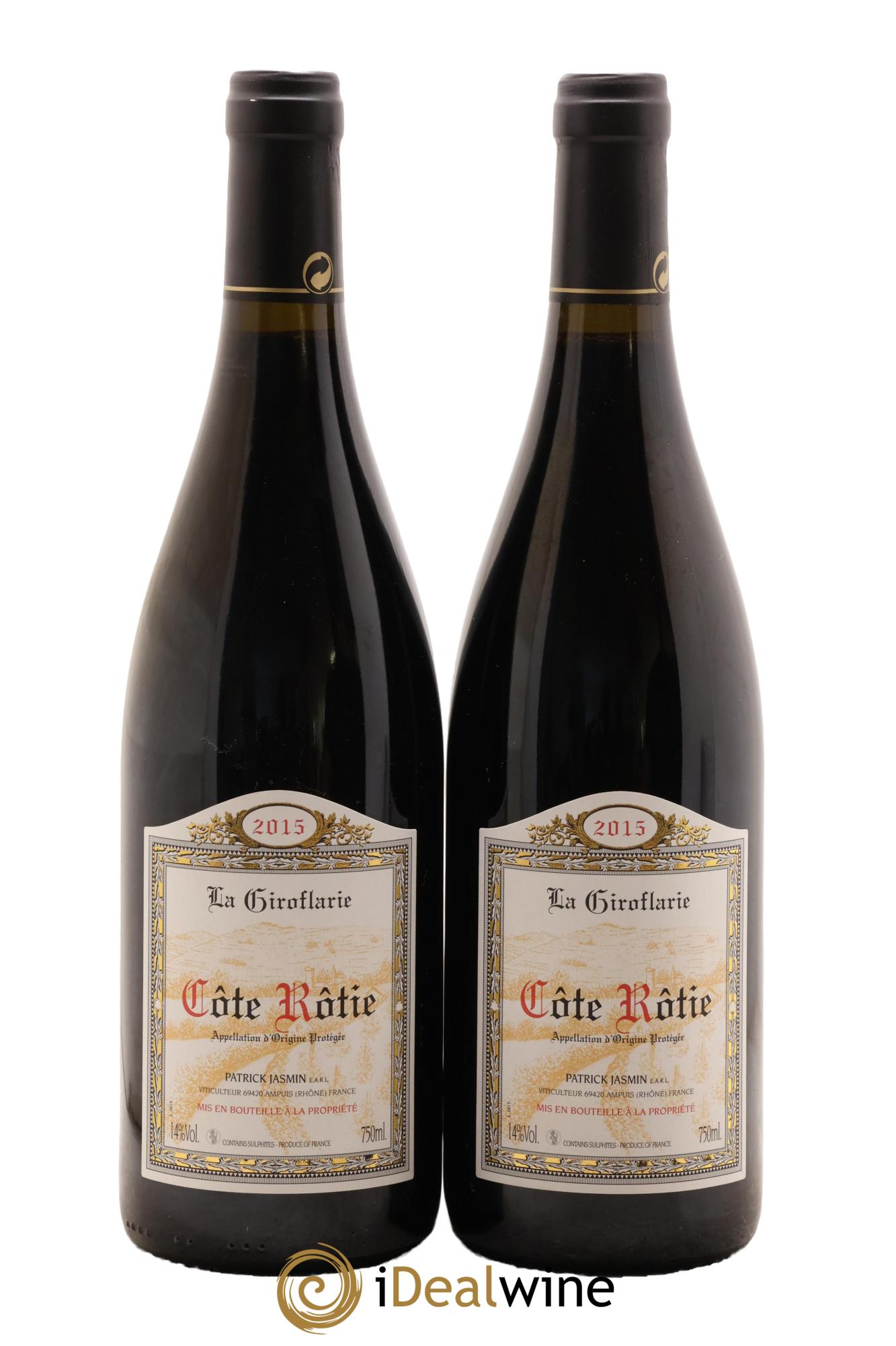 Côte-Rôtie La Giroflarie Jasmin (Domaine) 2015 - Lotto di 2 bottiglie - 0