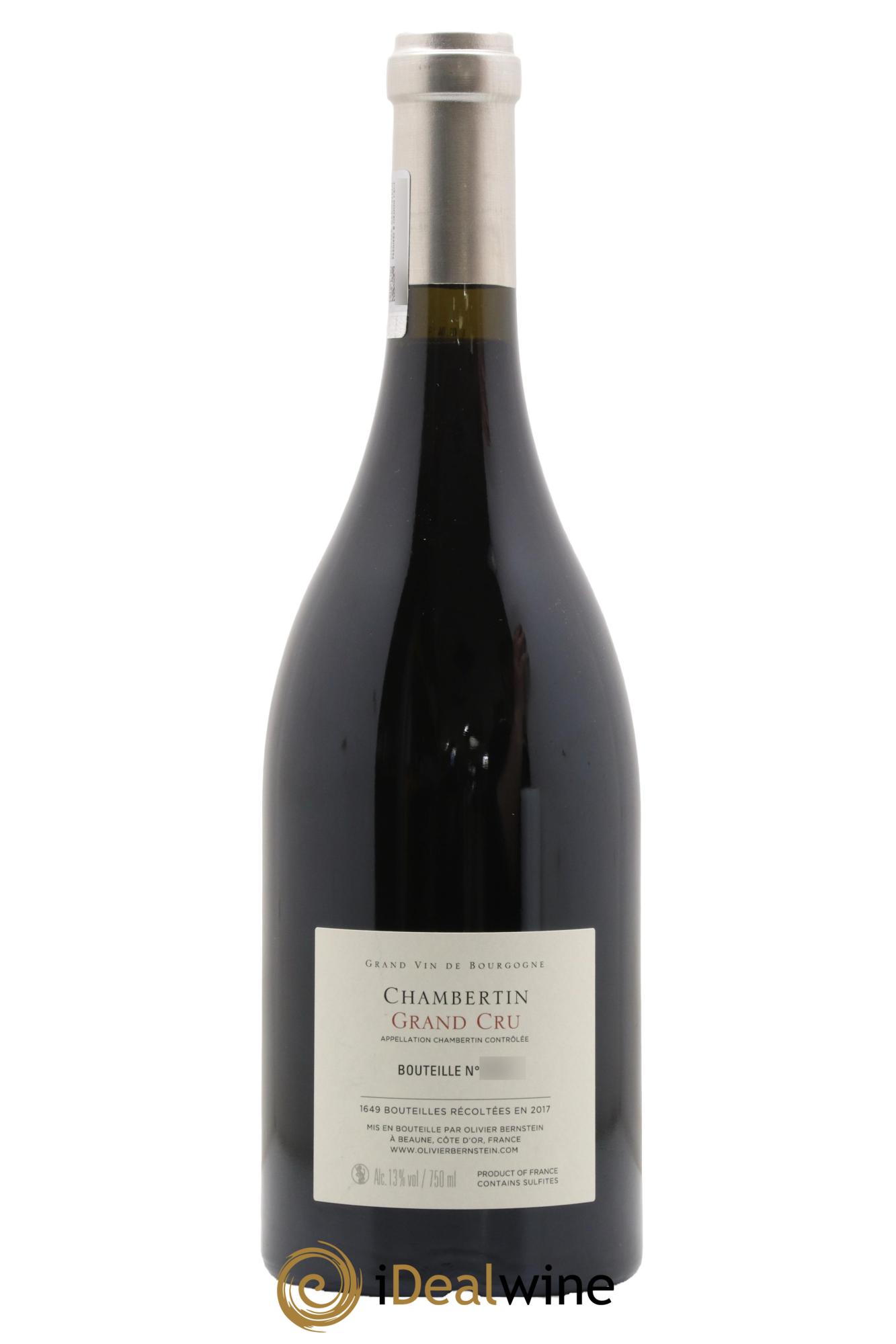 Chambertin Grand Cru Olivier Bernstein 2017 - Lotto di 1 bottiglia - 1