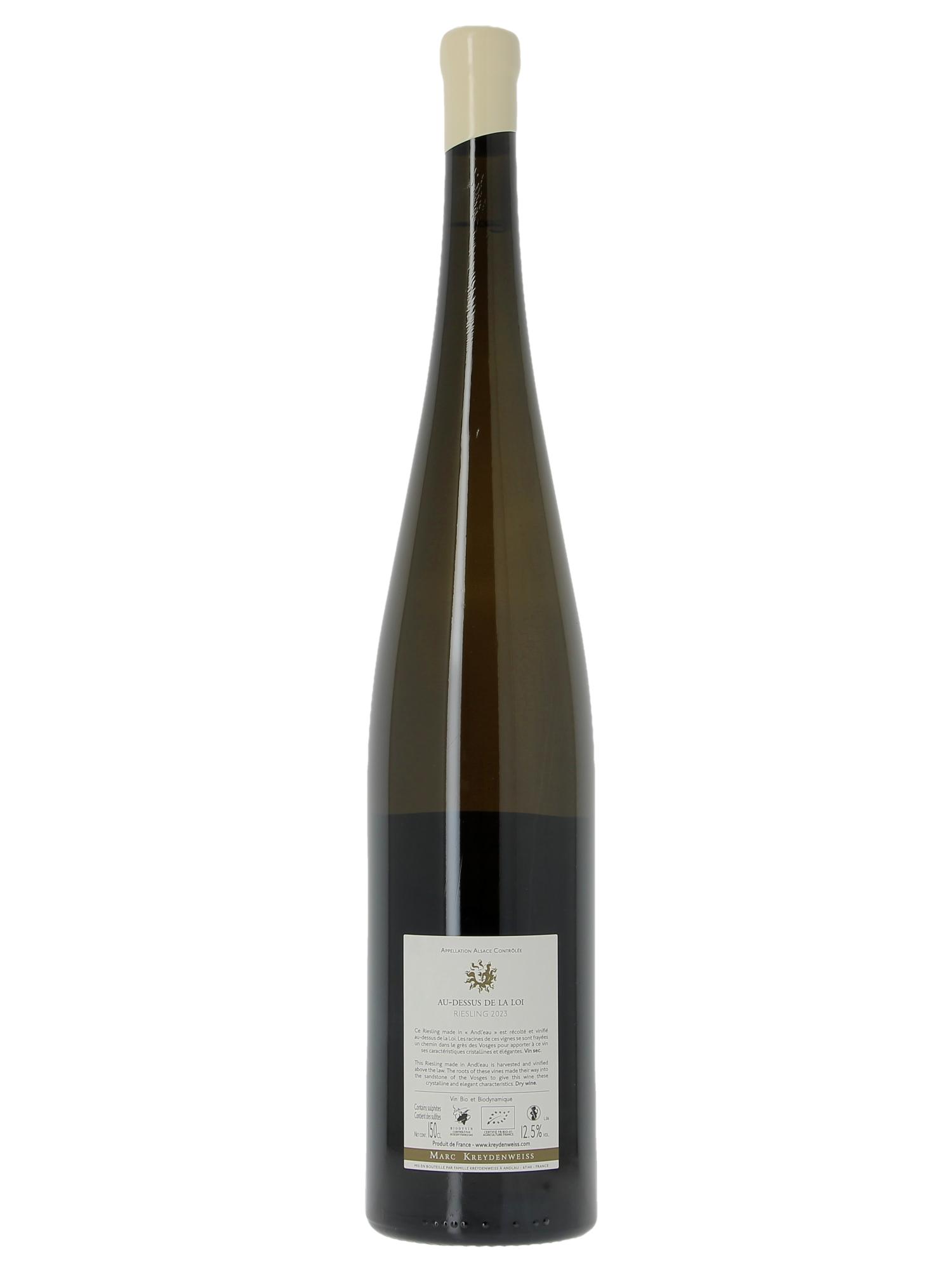 Alsace Riesling Au Dessus de la Loi Marc Kreydenweiss 2023 - Lote de 1 Magnum - 1
