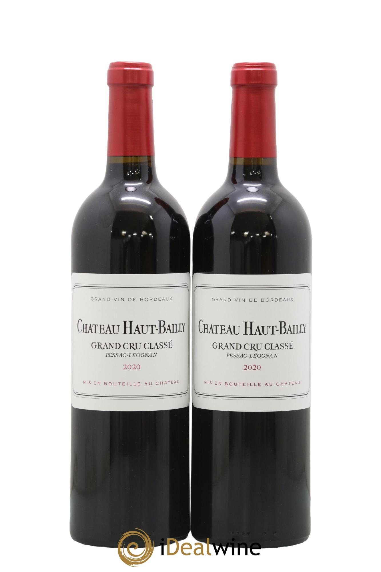 Château Haut-Bailly Cru Classé de Graves 2020 - Lot de 2 bouteilles - 0