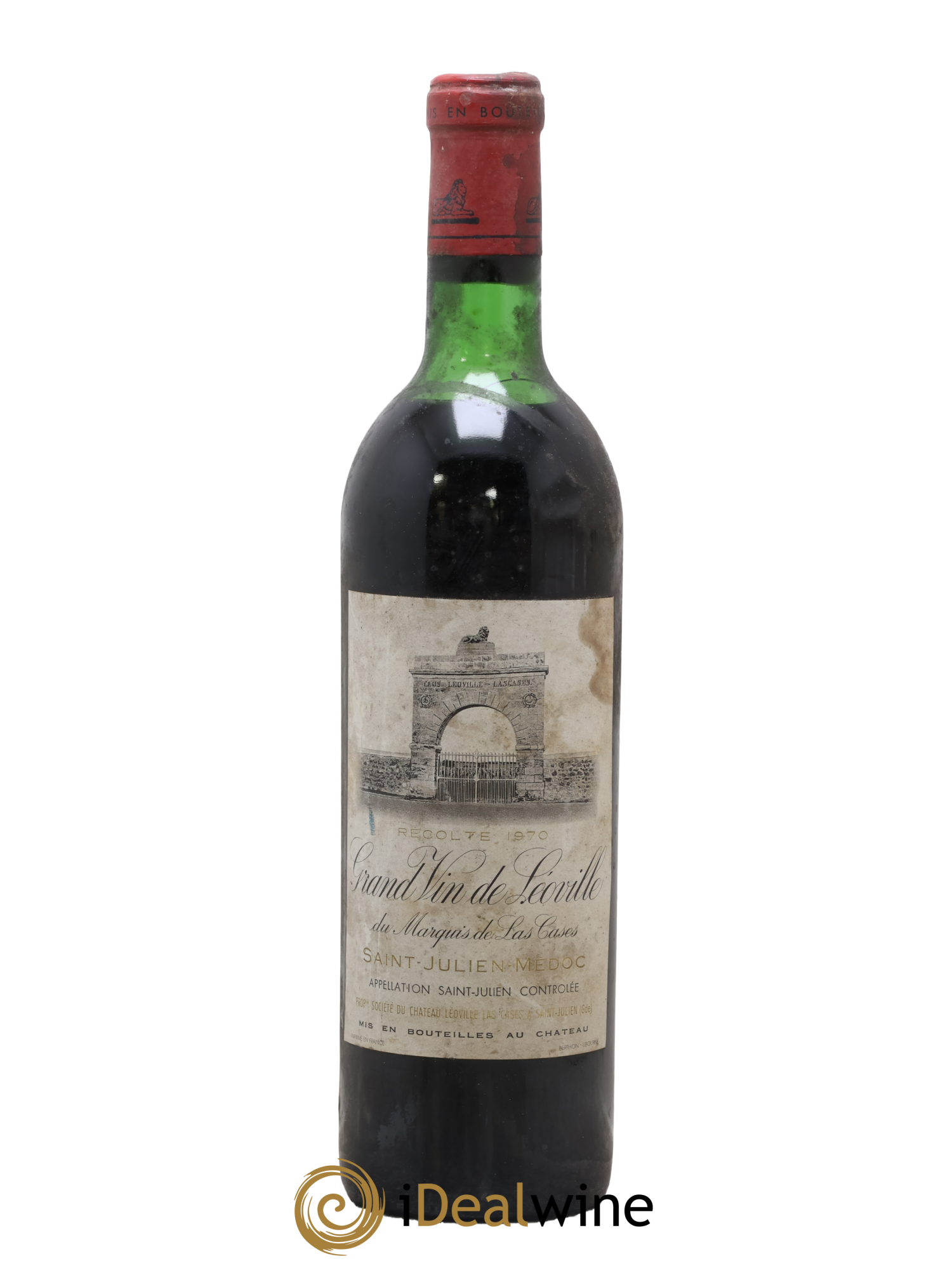Château Léoville Las Cases 2ème Grand Cru Classé 1970 - Lotto di 1 bottiglia - 0