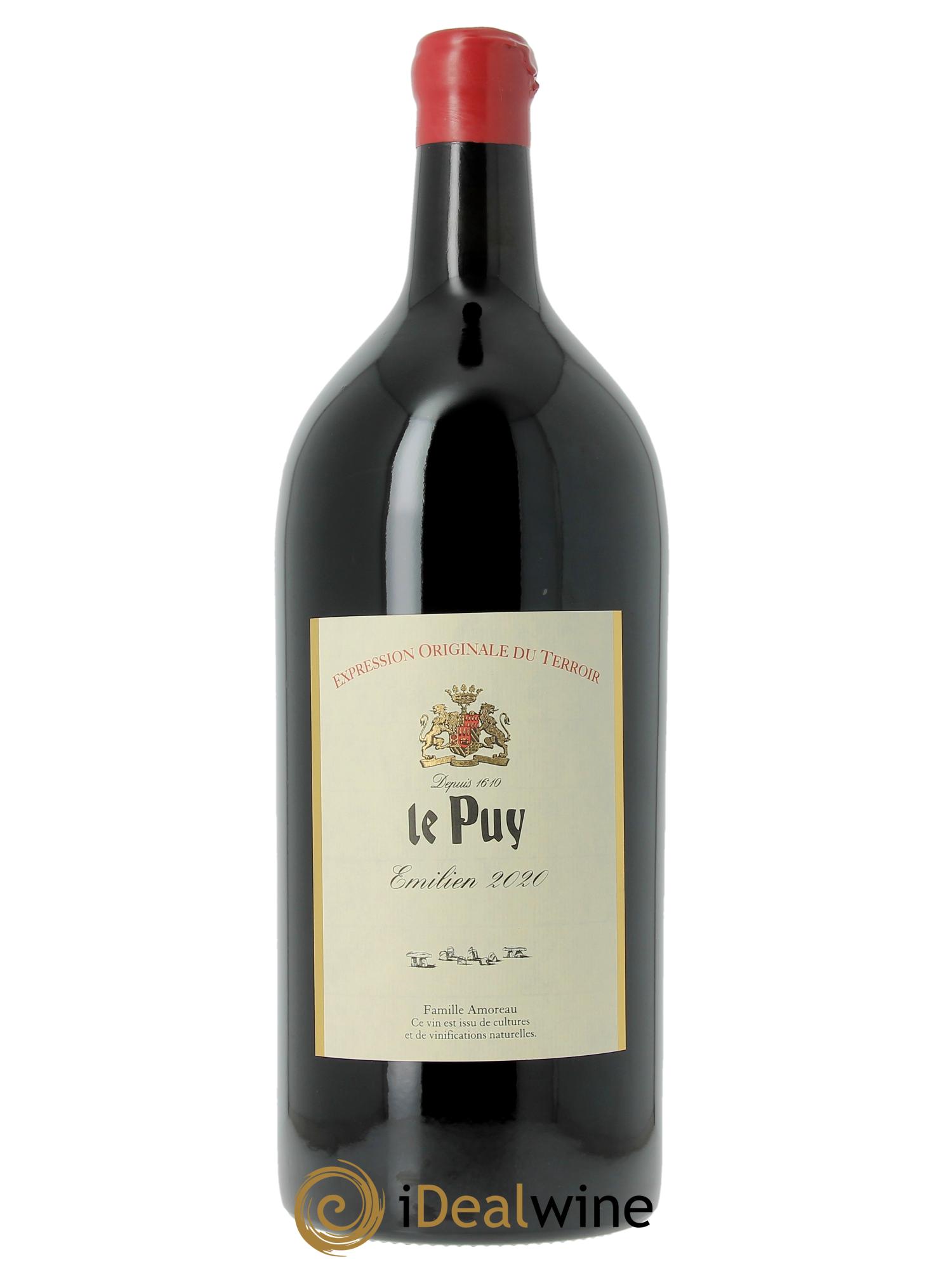 Le Puy - Cuvée Emilien 2020 - Lot of 1 Jeroboam - 1