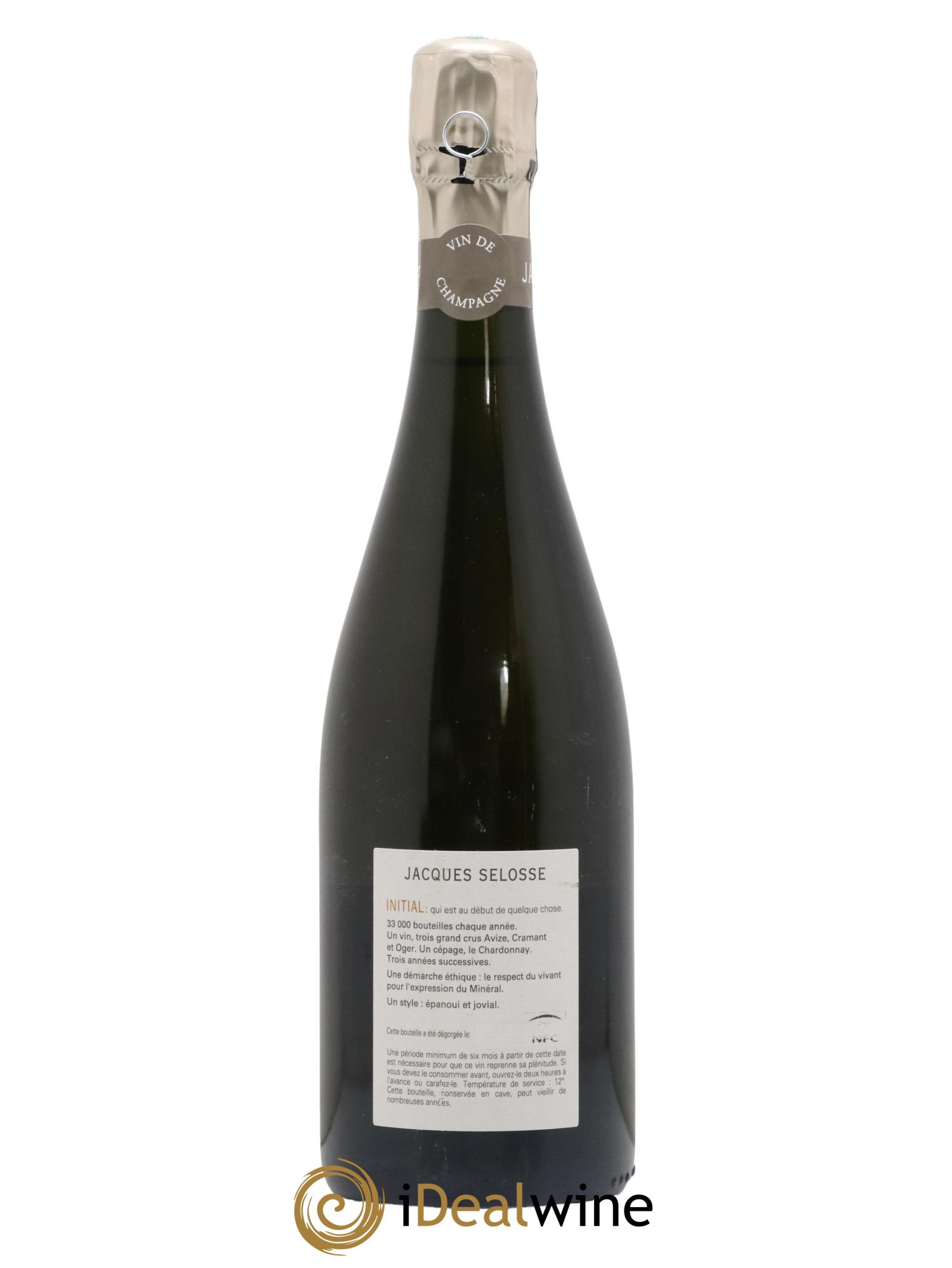 Initial Brut Jacques Selosse - Lot de 1 bouteille - 1