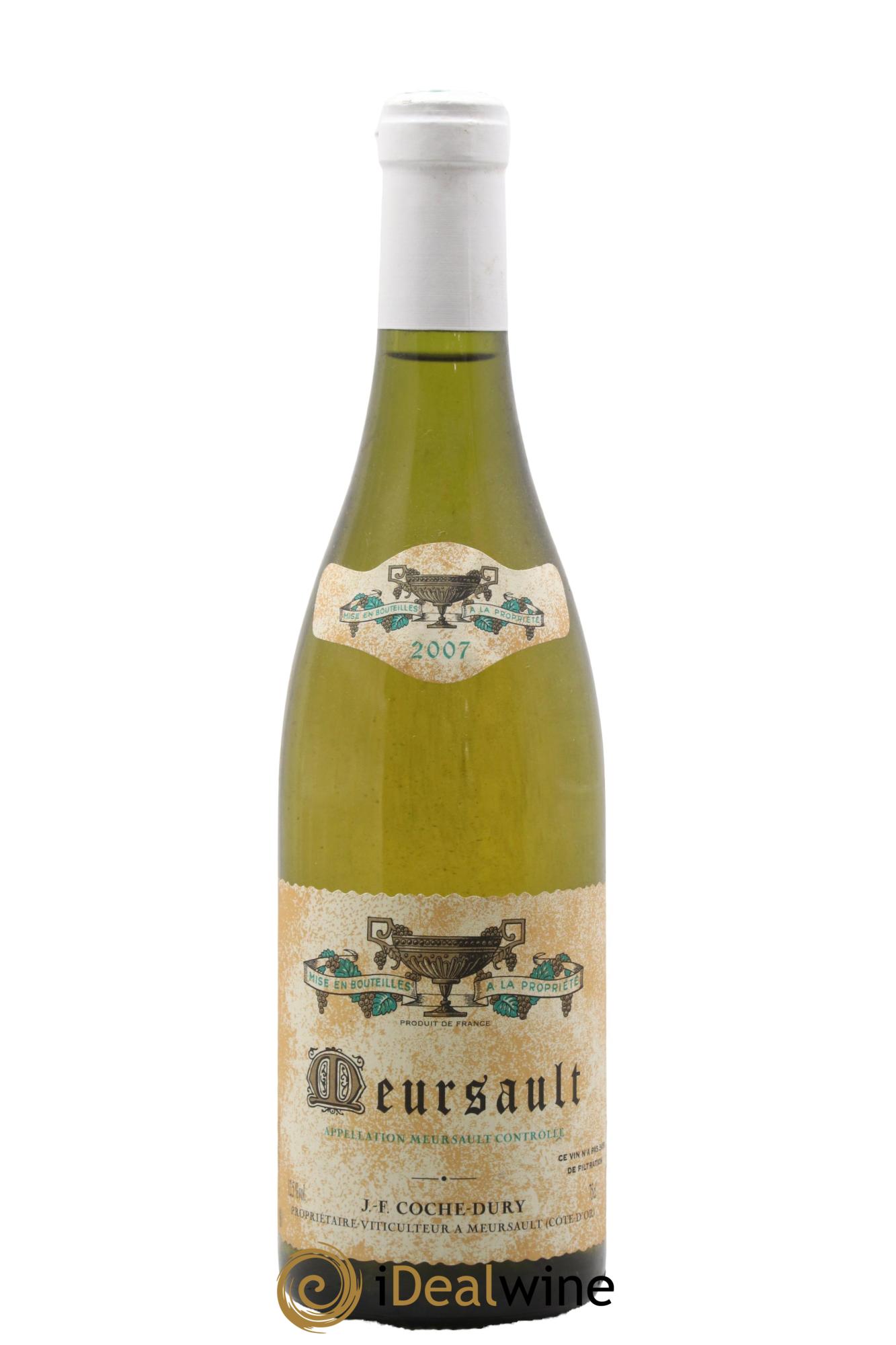 Meursault Coche Dury (Domaine) 2007 - Lot de 1 bouteille - 0