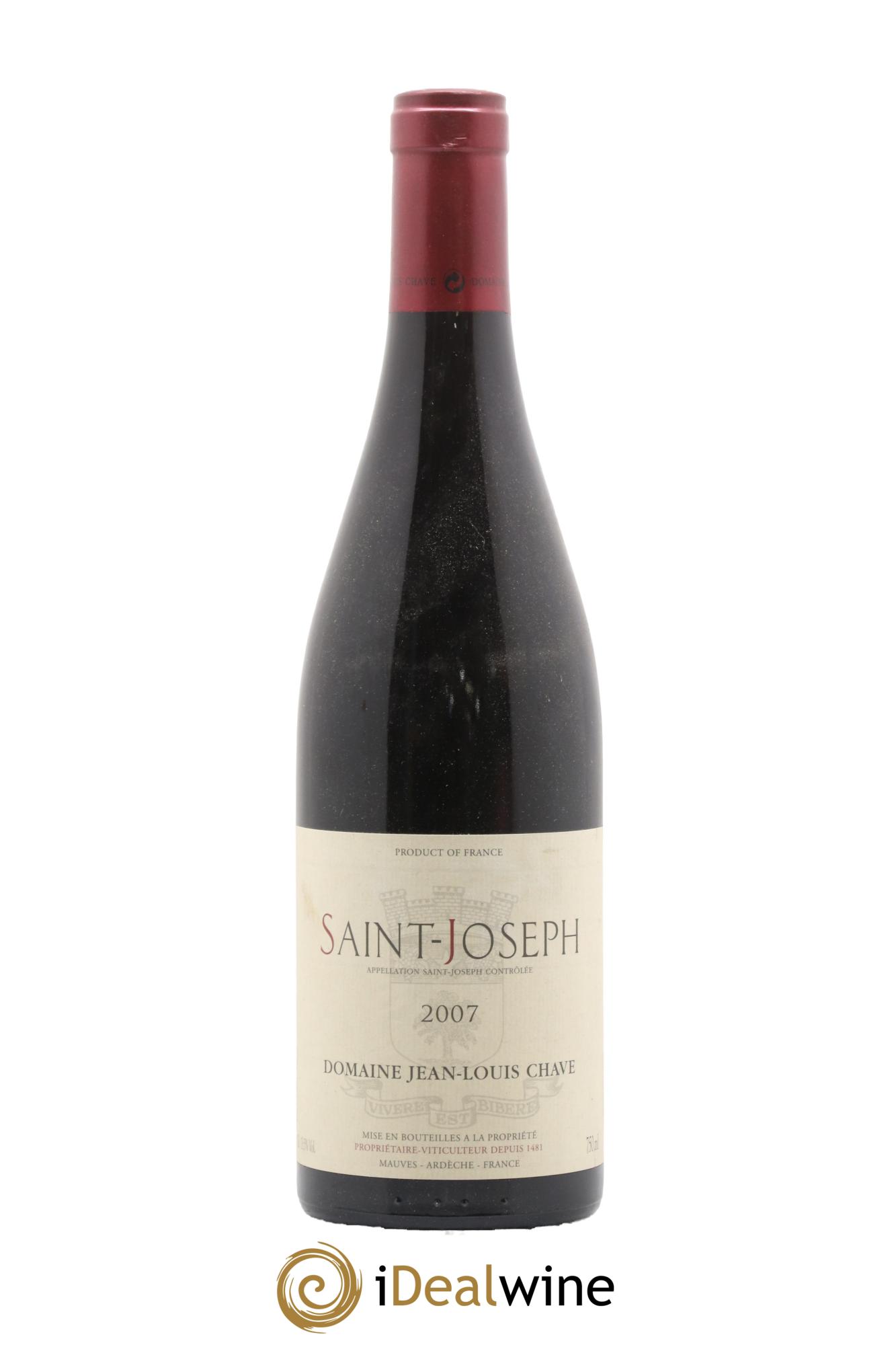 Saint-Joseph Jean-Louis Chave 2007 - Lot of 1 bottle - 0