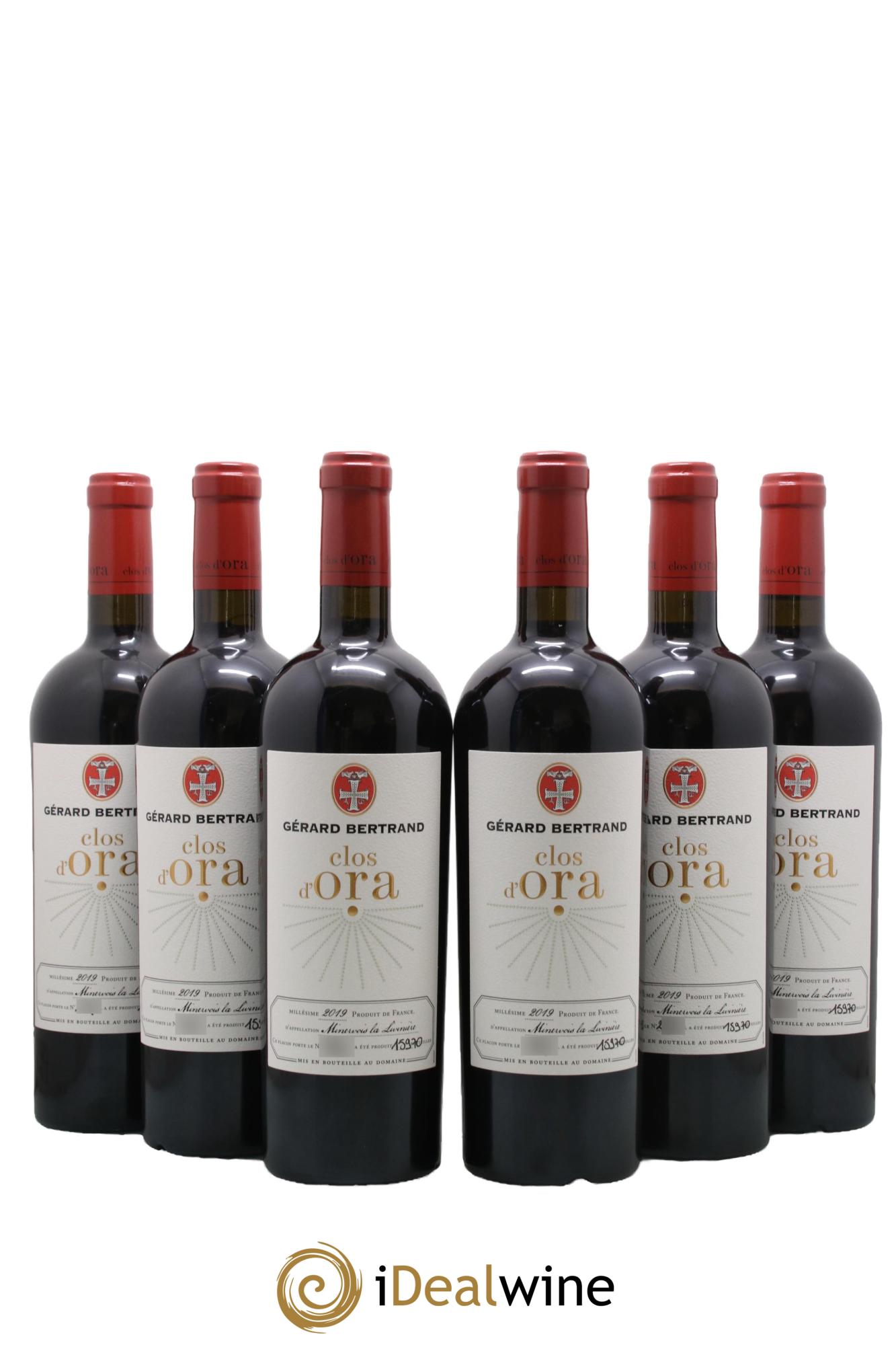 Minervois La Livinière Clos d'Ora Gérard Bertrand 2019 - Lot de 6 bouteilles - 0