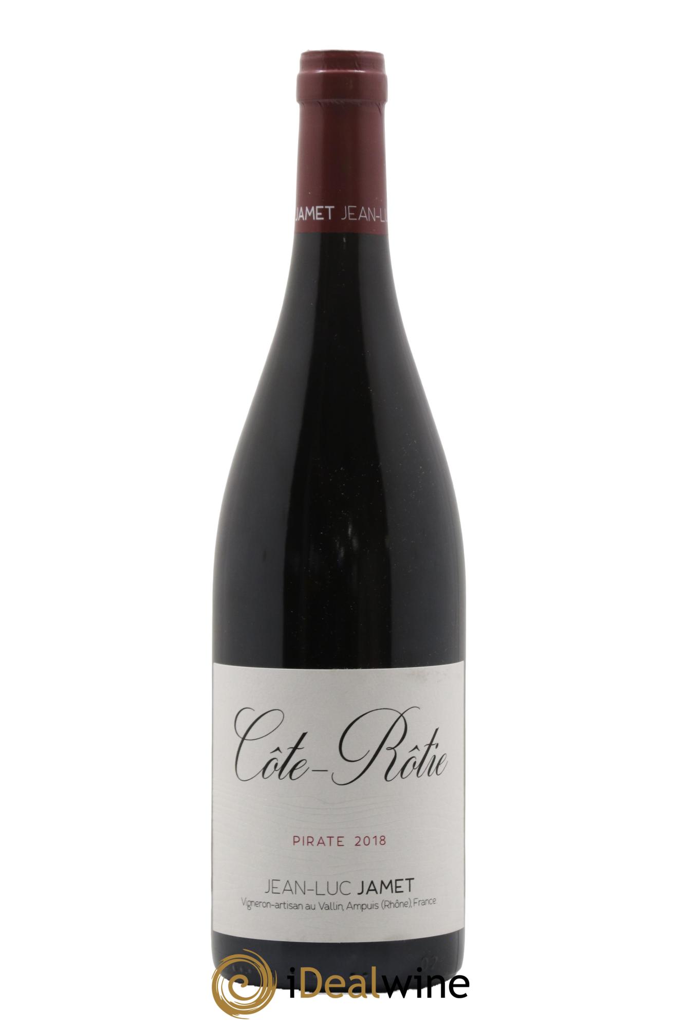 Côte-Rôtie Pirate Jean-Luc Jamet (Domaine) 2018 - Lot de 1 bouteille - 0