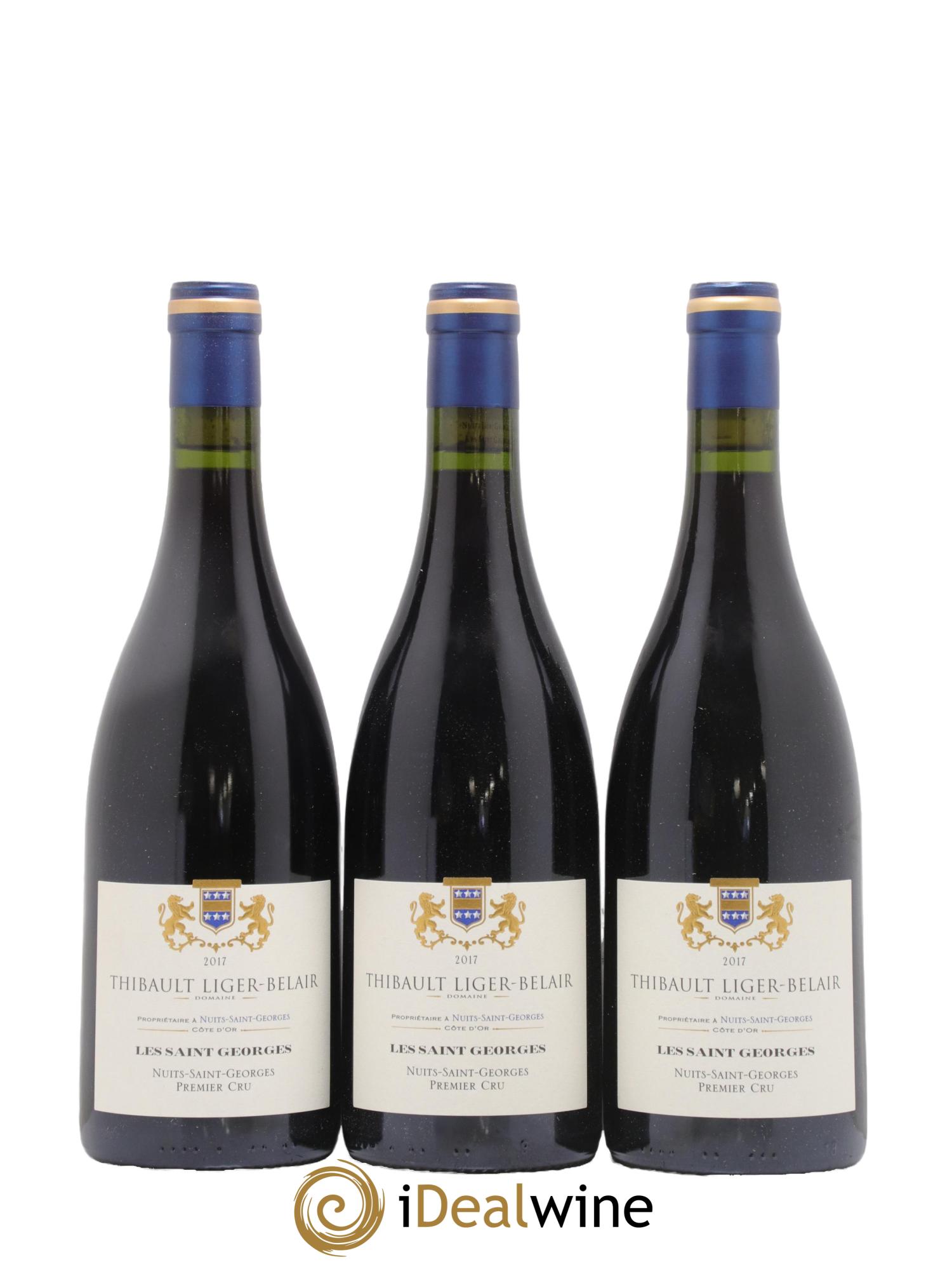 Nuits-Saint-Georges 1er Cru Les Saint-Georges Thibault Liger-Belair 2017 - Lot de 12 bouteilles - 1