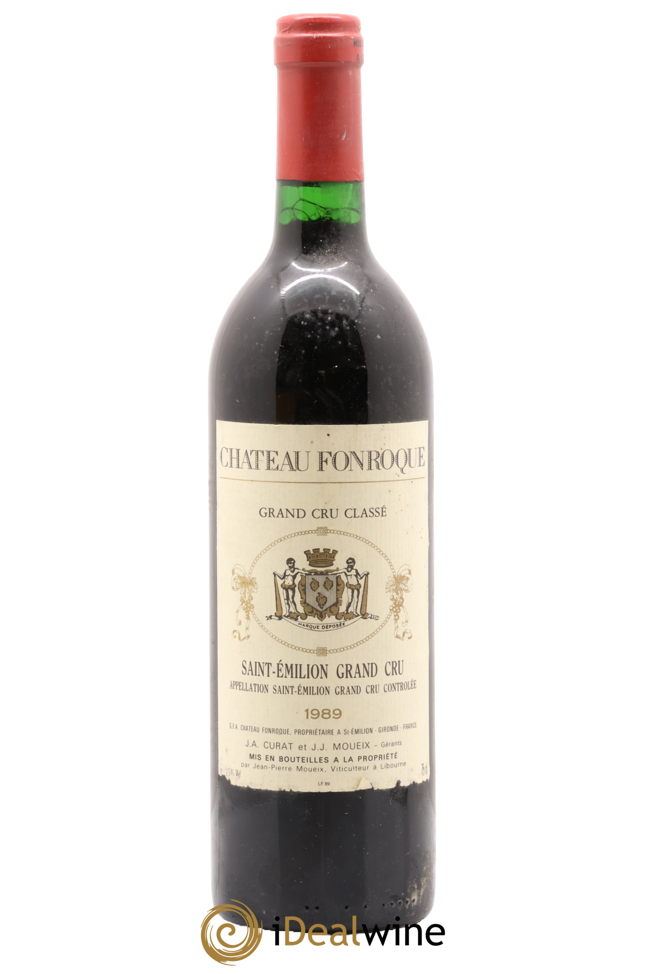 Château Fonroque Grand Cru Classé 1989 - Lot de 1 bouteille - 0