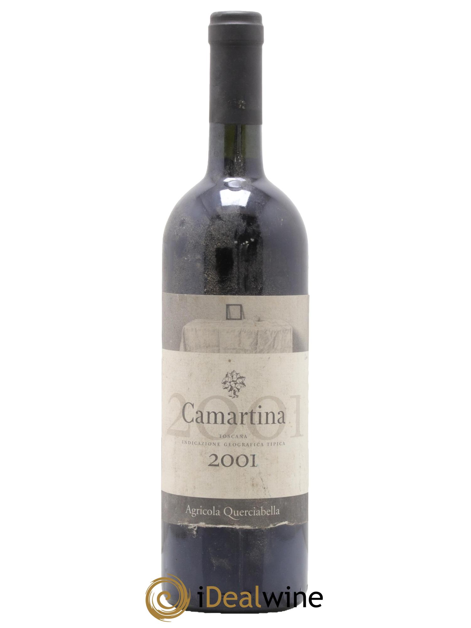 Toscana IGT Querciabella Camartina Sebastiano Castiglioni 2001 - Lot de 1 bouteille - 0