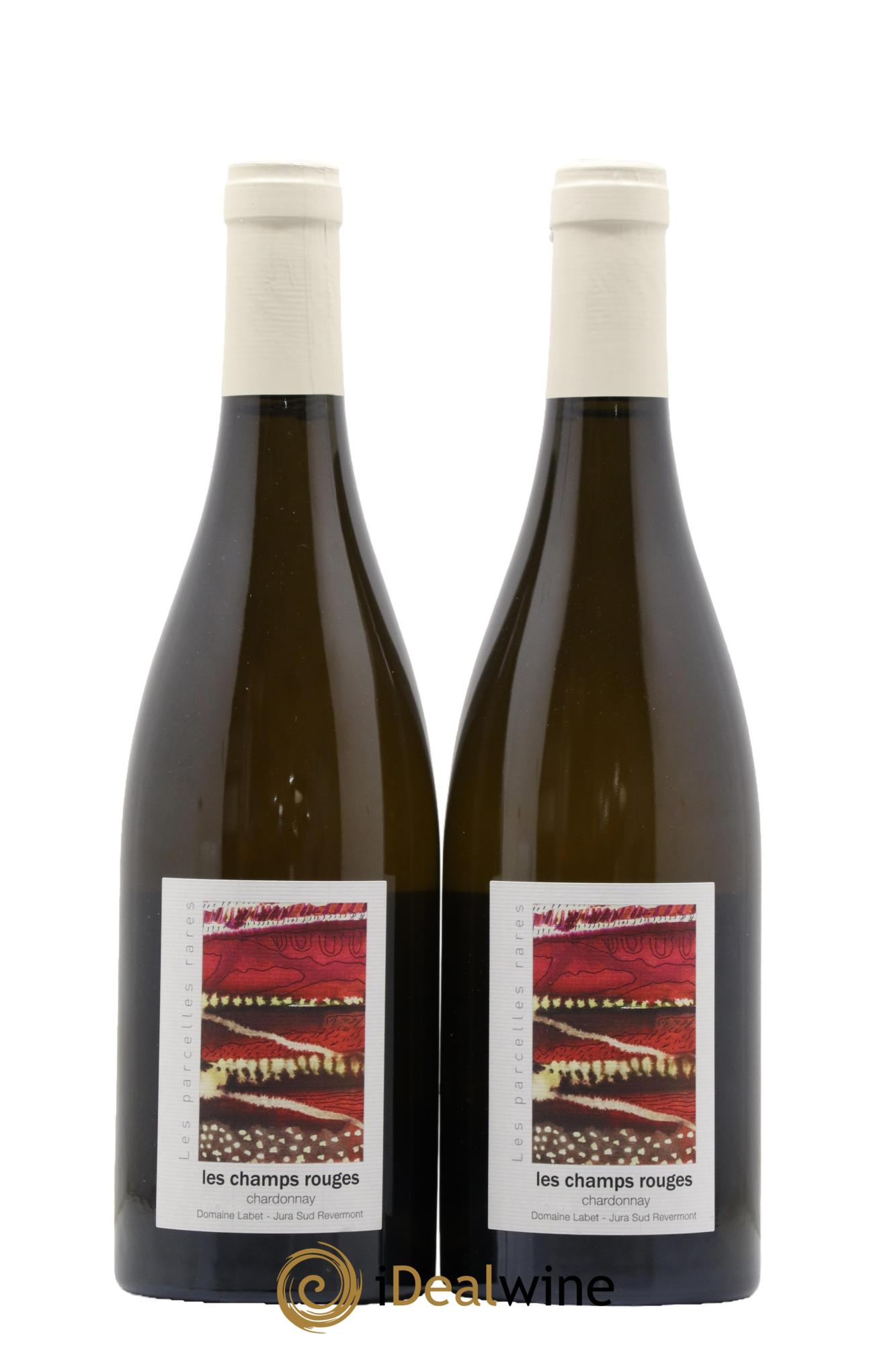 Côtes du Jura Chardonnay Les Champs Rouges Romain - Julien - Charline Labet 2022 - Posten von 2 Flaschen - 0