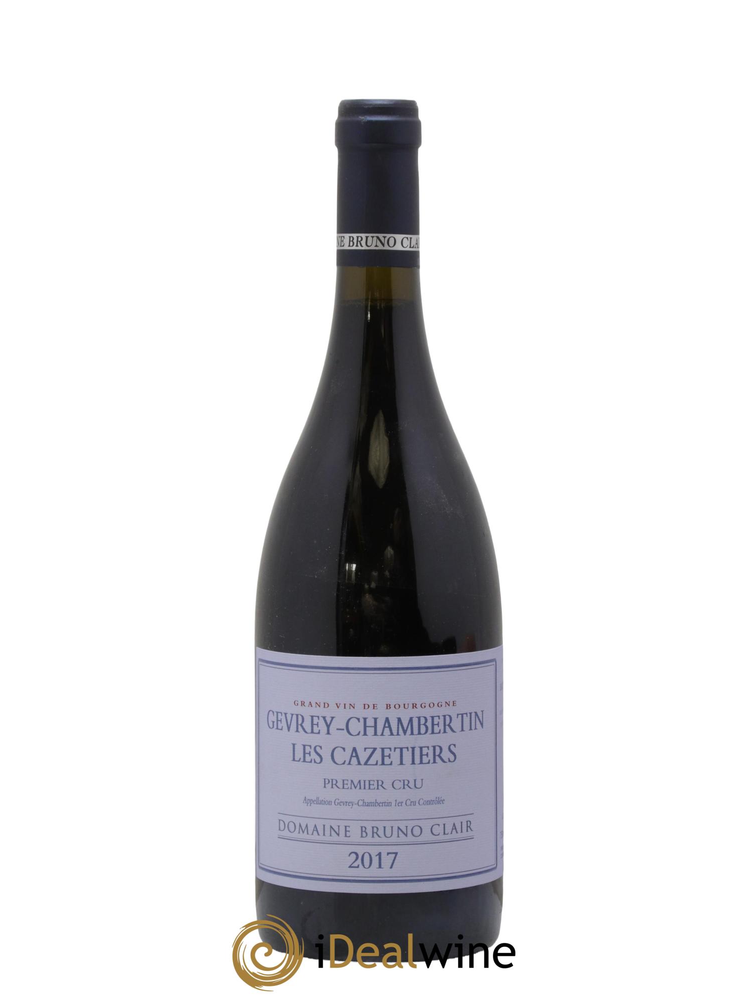 Gevrey-Chambertin 1er Cru Les Cazetiers Bruno Clair (Domaine) 2017 - Lot of 1 bottle - 0