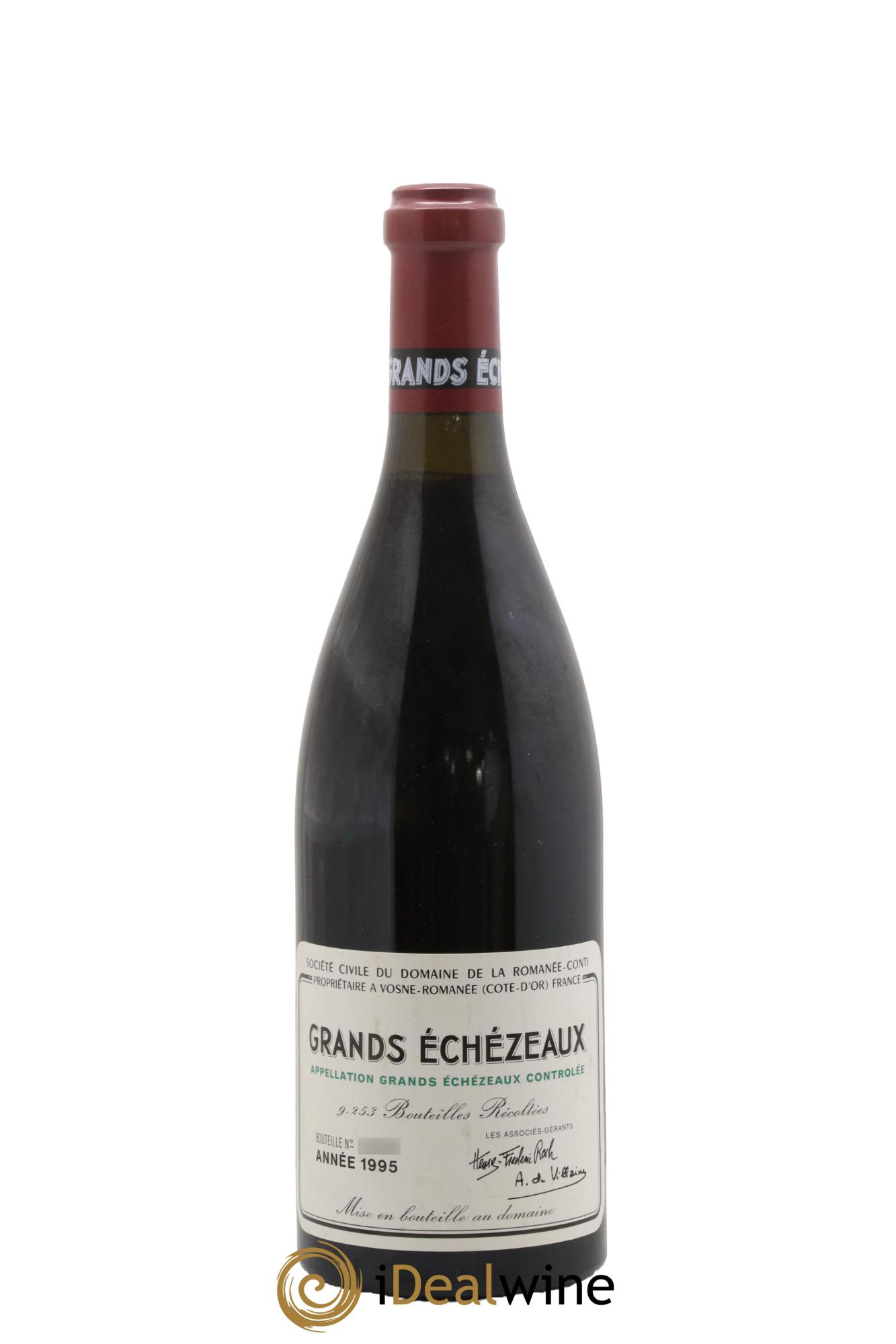 Grands-Echezeaux Grand Cru Domaine de la Romanée-Conti 1995 - Lotto di 1 bottiglia - 0