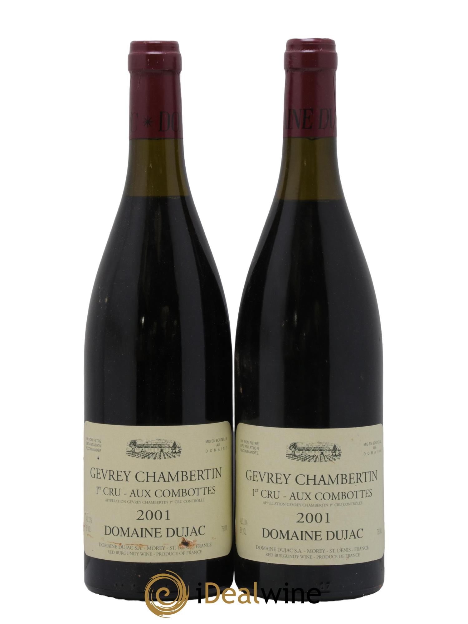Gevrey-Chambertin 1er Cru Aux Combottes Dujac (Domaine) 2001 - Posten von 2 Flaschen - 0