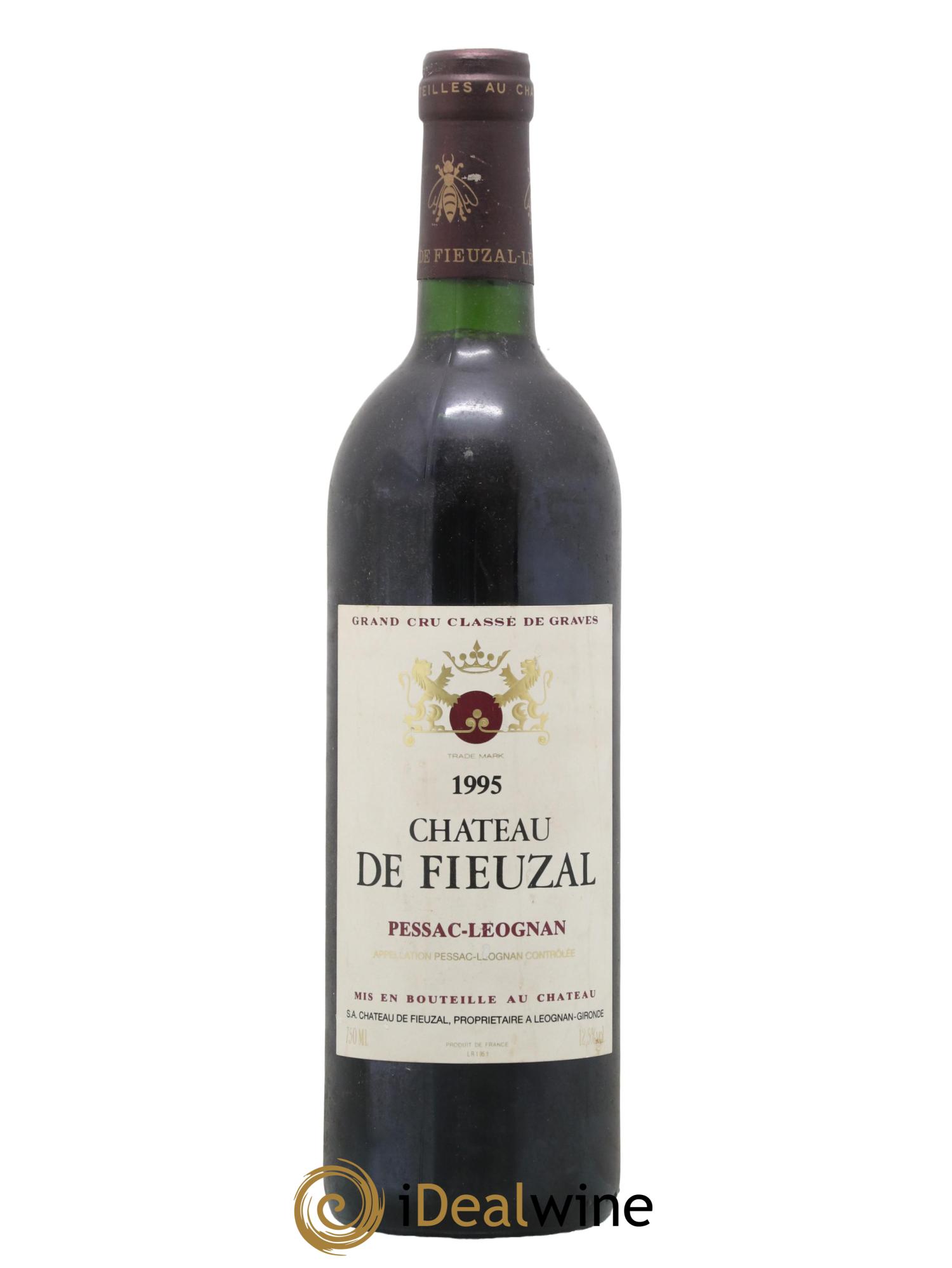 Château de Fieuzal Cru Classé de Graves 1995 - Lot de 1 bouteille - 0