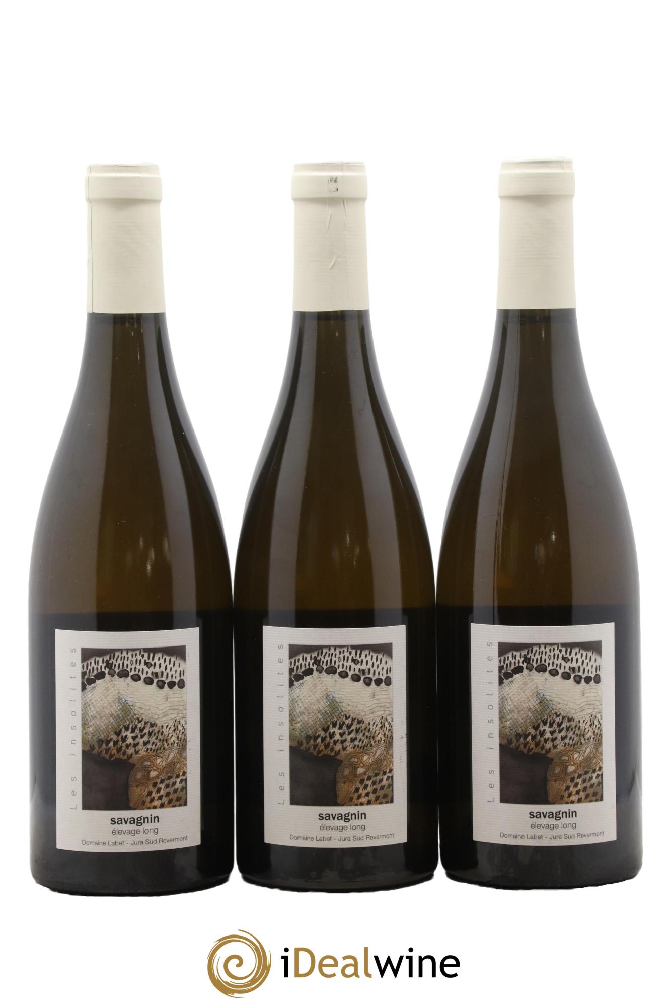 Côtes du Jura Savagnin en Chalasse Elevage Long Romain - Julien - Charline Labet 2018 - Lot de 3 bouteilles - 0