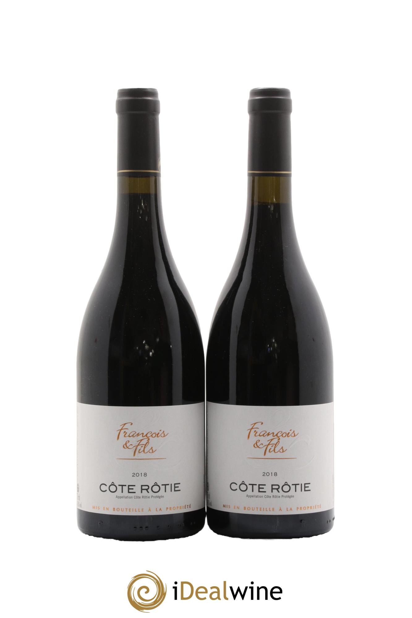 Côte-Rôtie Domaine François et Fils 2018 - Lot de 2 bouteilles - 0