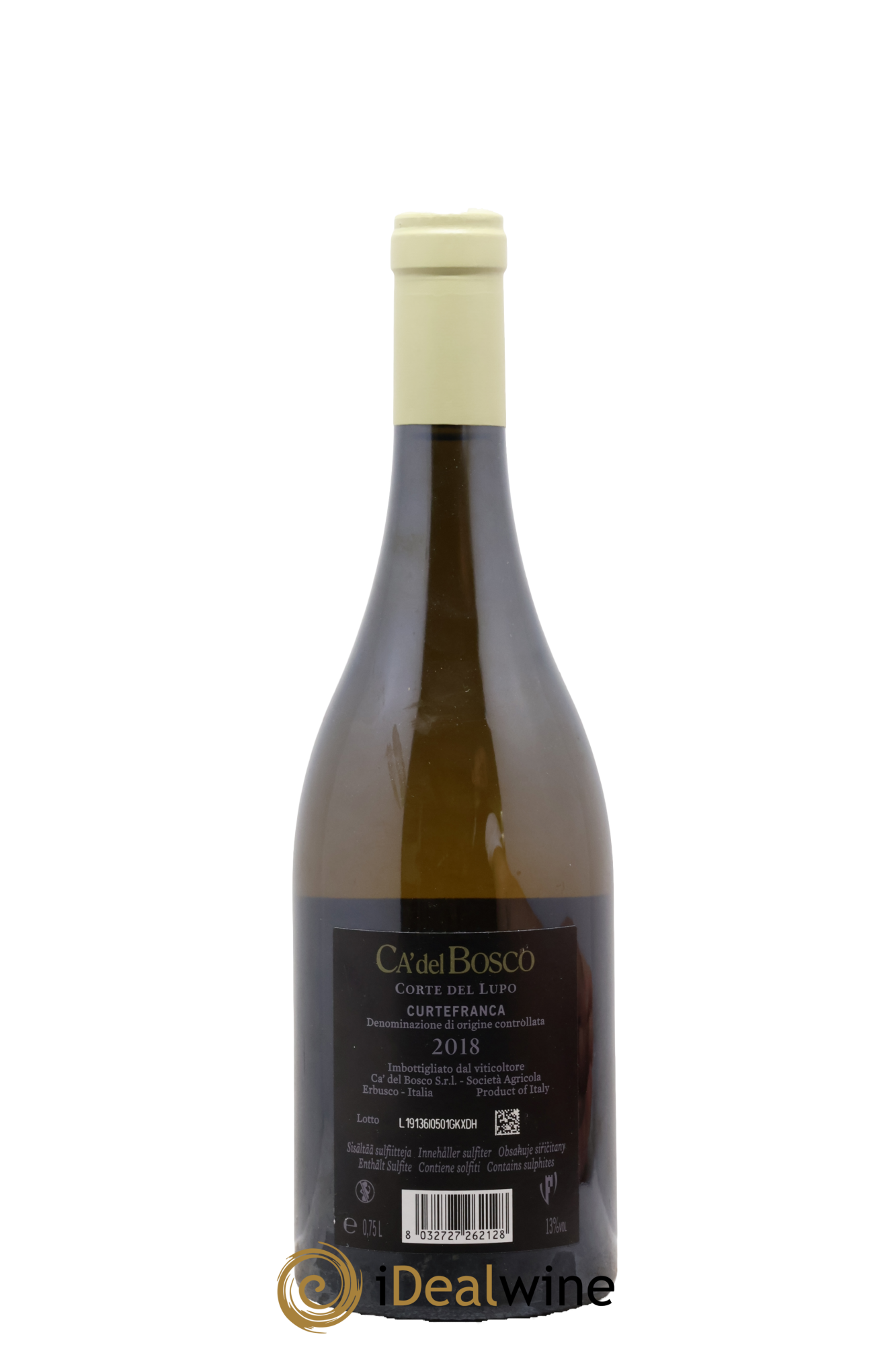 Italie Ca Del Bosco Corte Del Lupo Franca 2018 - Lot de 1 bouteille - 1