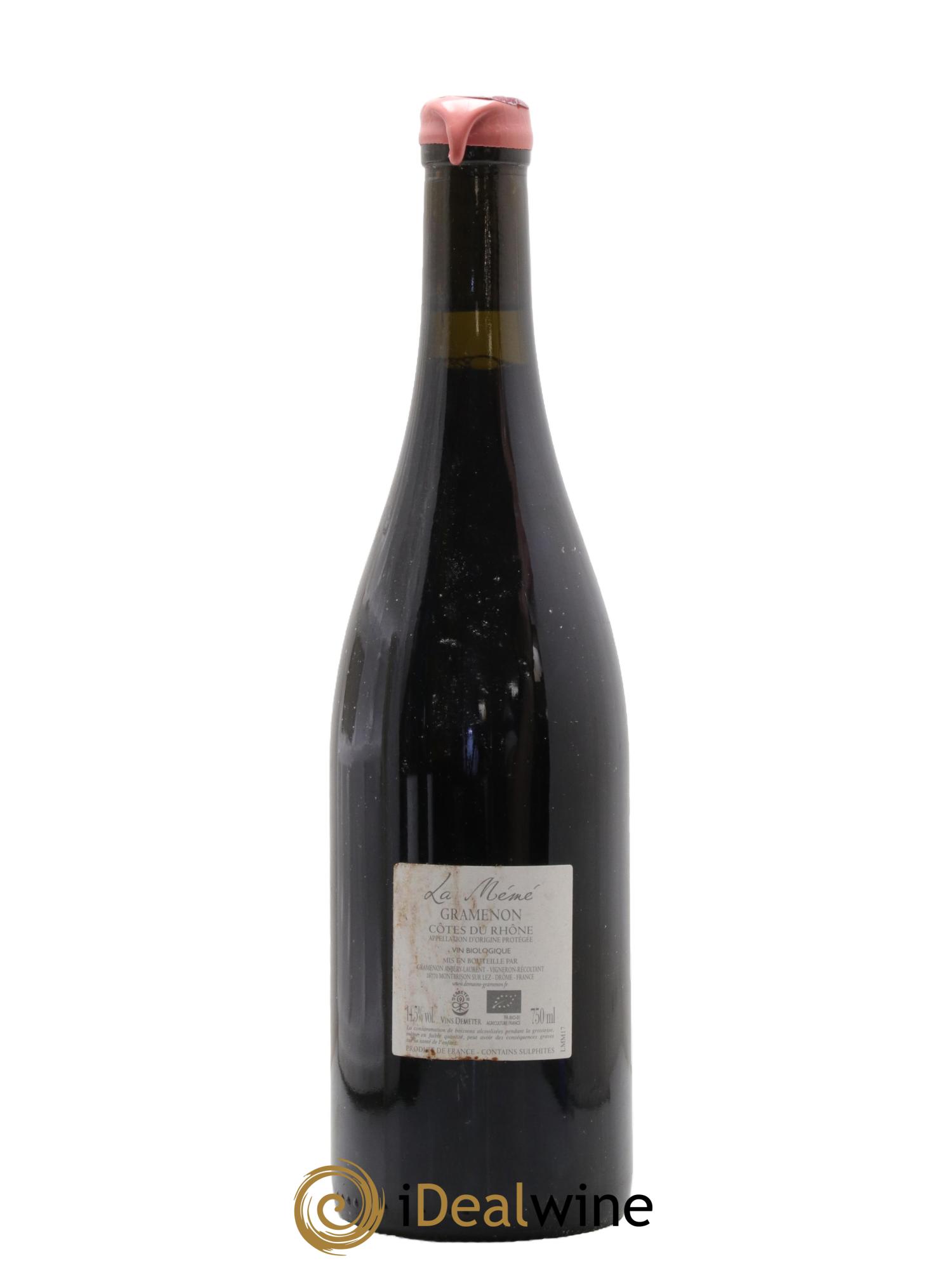 Côtes-du-Rhône La Mémé Ceps Centenaires Gramenon (Domaine)  2017 - Posten von 1 Flasche - 1
